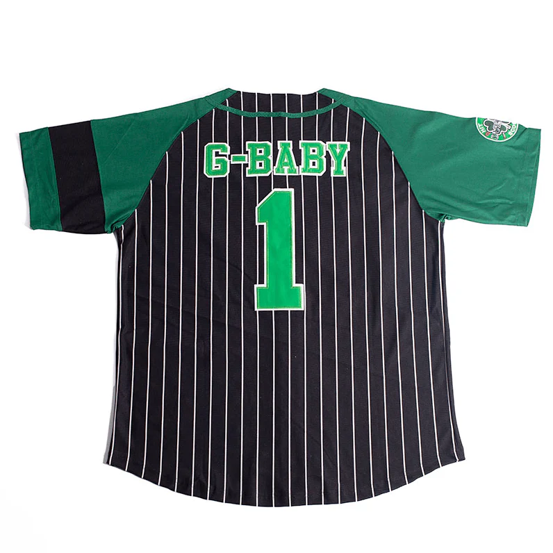 YOUTH GBABY BASEBALL JERSEY (BLACK) - Image 2
