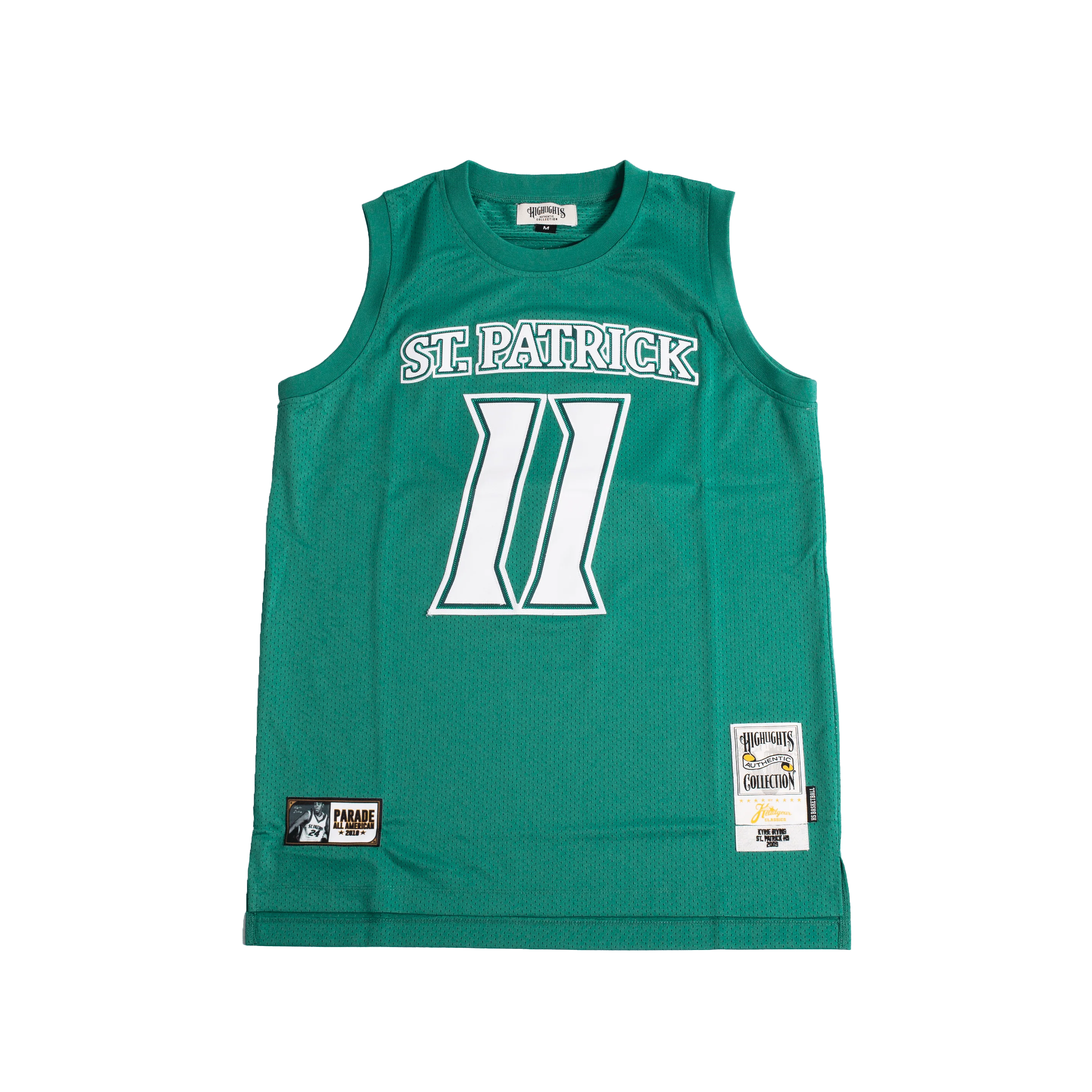 KYRIE IRVING HIGH SCHOOL YOUTH BASKETBALL JERSEY (GREEN)