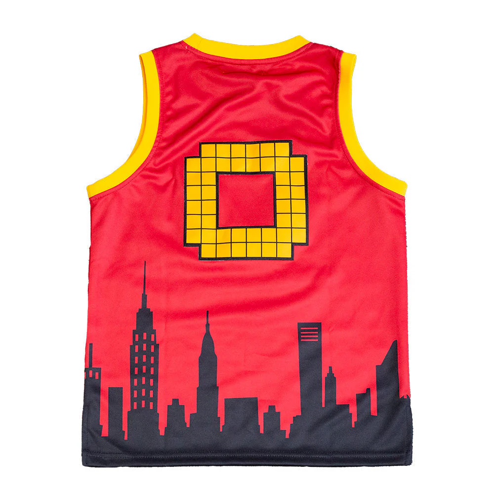 RAMPAGE YOUTH BASKETBALL JERSEY (RED) - Image 2