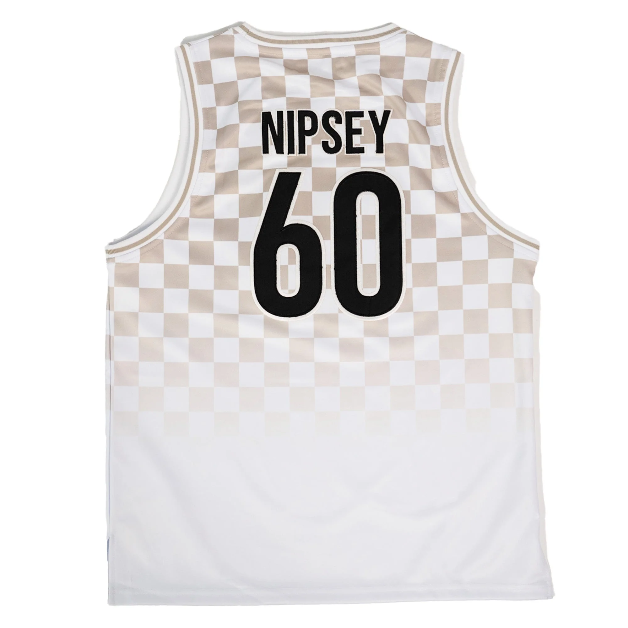 NIPSEY HUSSLE BOOGIE YOUTH BASKETBALL JERSEY (WHITE) - Image 2