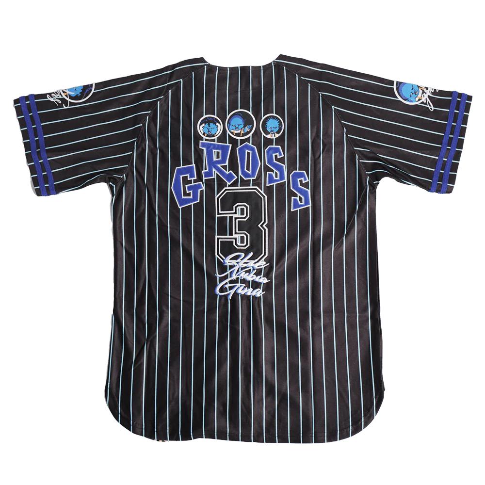 THE GROSS SISTERS TRIO YOUTH BASEBALL JERSEY (BLACK) - Image 2