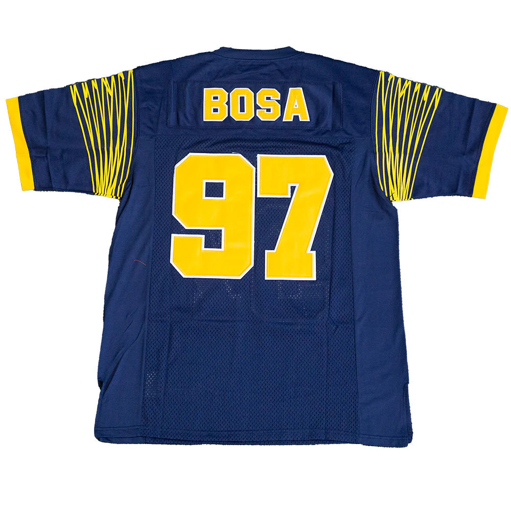 YOUTH NICK BOSA AQUINAS HIGH SCHOOL FOOTBALL JERSEY (NAVY) - Image 2