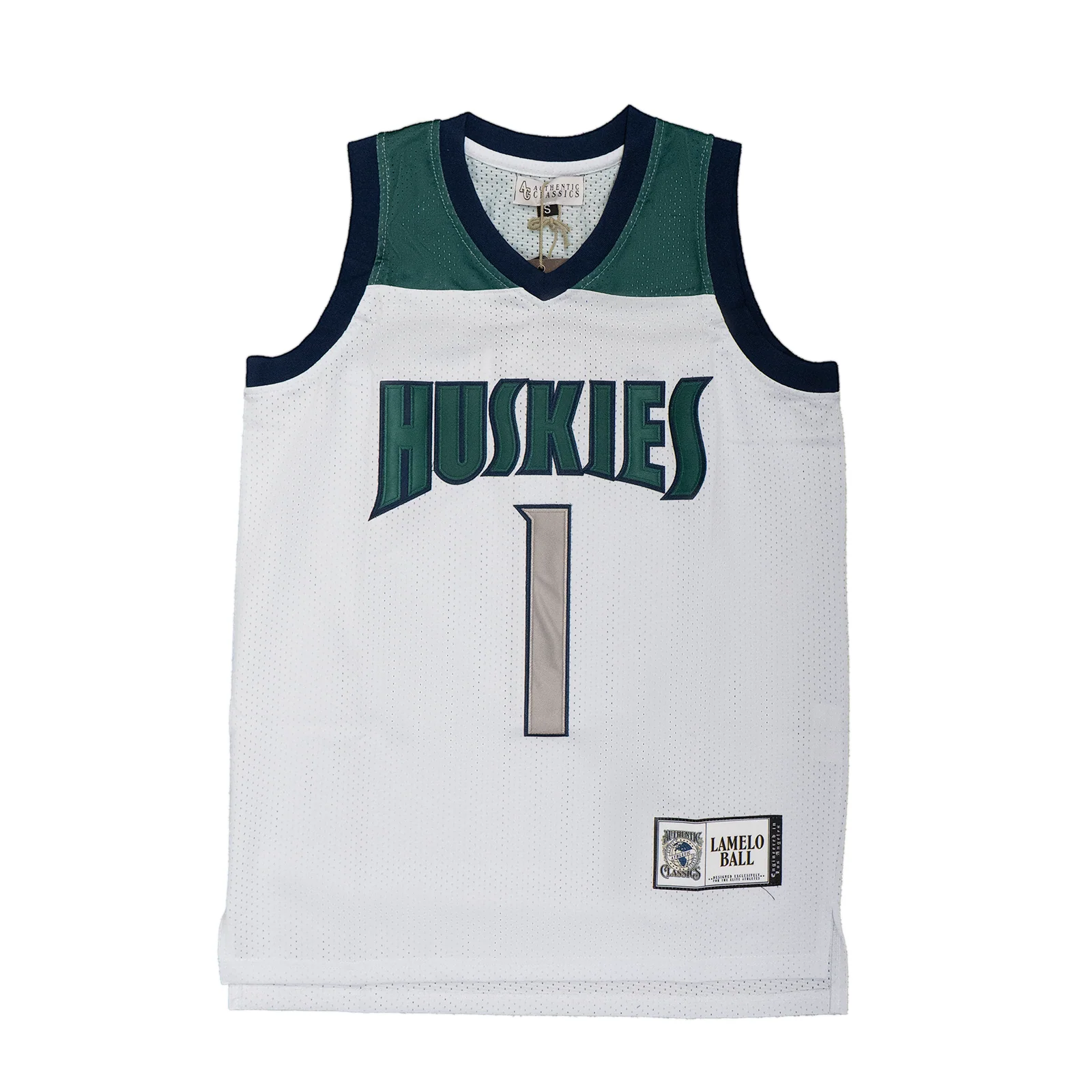 LAMELO BALL HIGH SCHOOL BASKETBALL HOME JERSEY (WHITE)