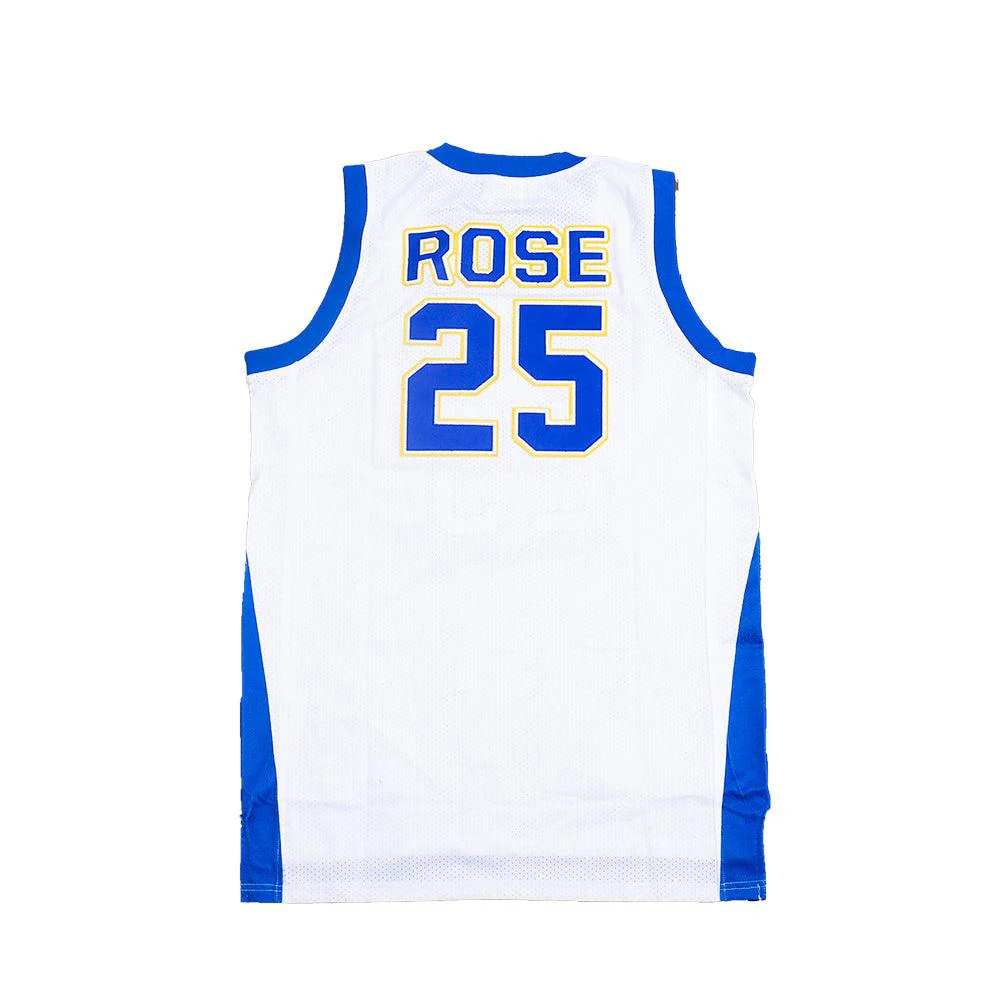 DERRICK ROSE HIGH SCHOOL BASKETBALL JERSEY (WHITE) - Image 2