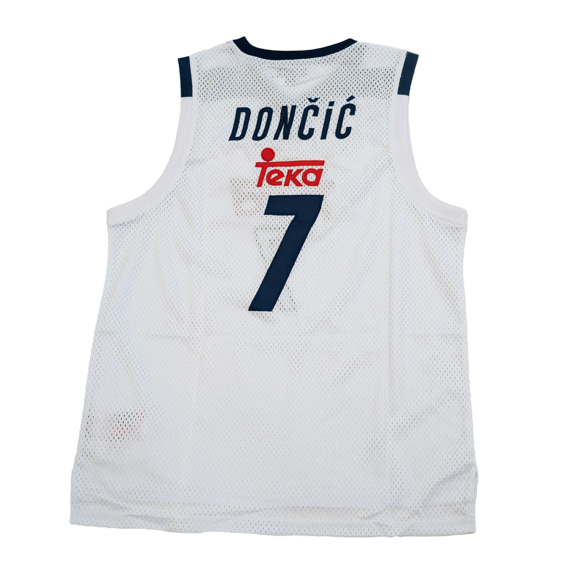 YOUTH LUKA DONCIC HIGH SCHOOL BASKETBALL JERSEY (WHITE) - Image 2