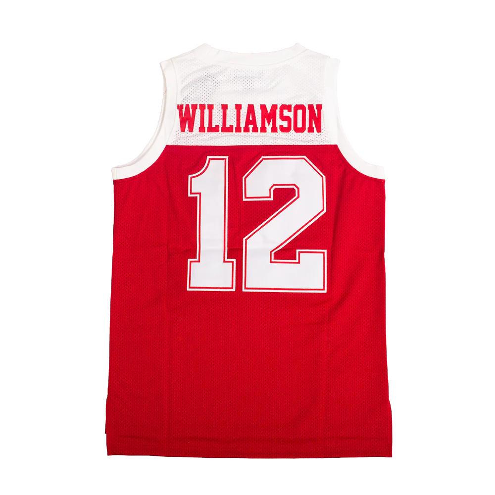 ZION WILLIAMSON RED HIGH SCHOOL BASKETBALL YOUTH JERSEY - Image 2