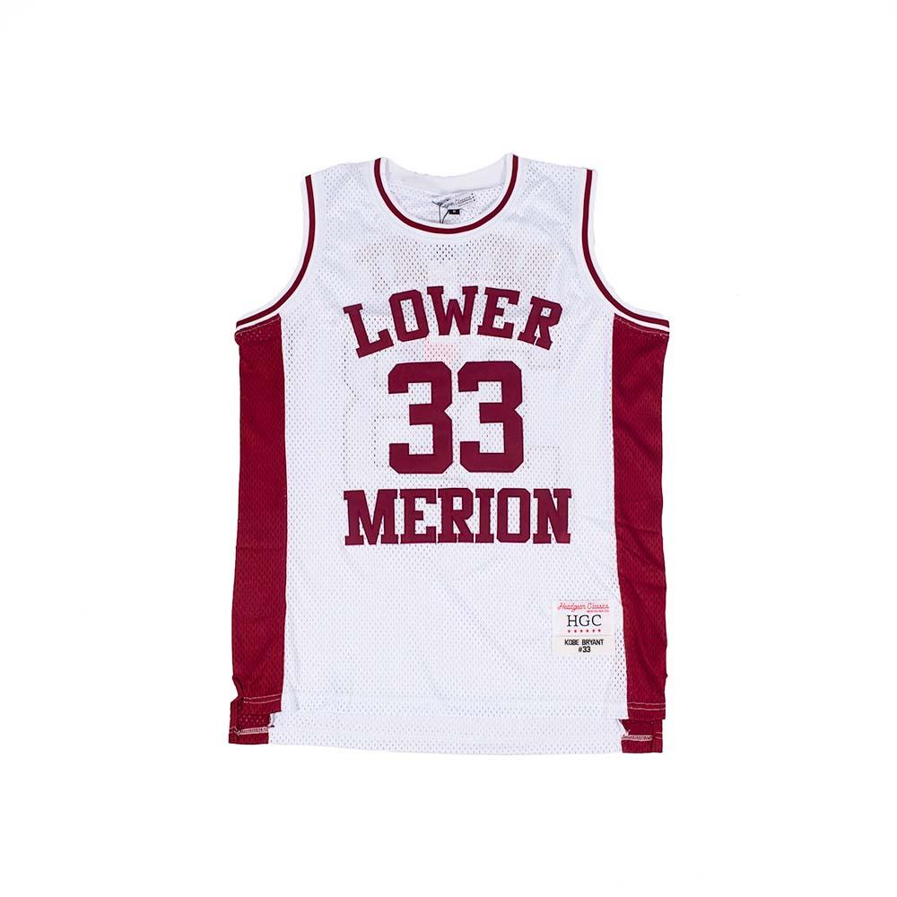MAMBA WHITE HIGH SCHOOL BASKETBALL JERSEY WHITE