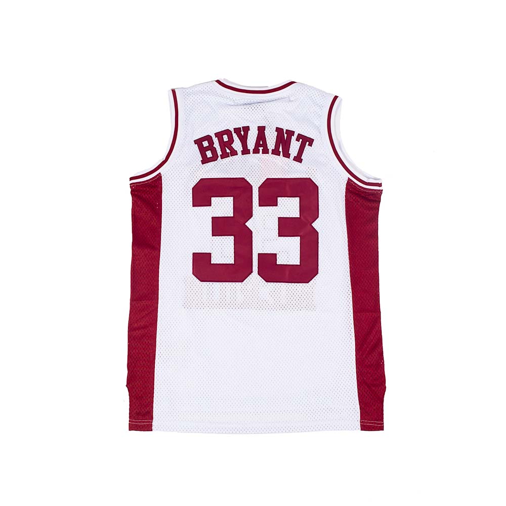 MAMBA WHITE HIGH SCHOOL BASKETBALL JERSEY WHITE - Image 2