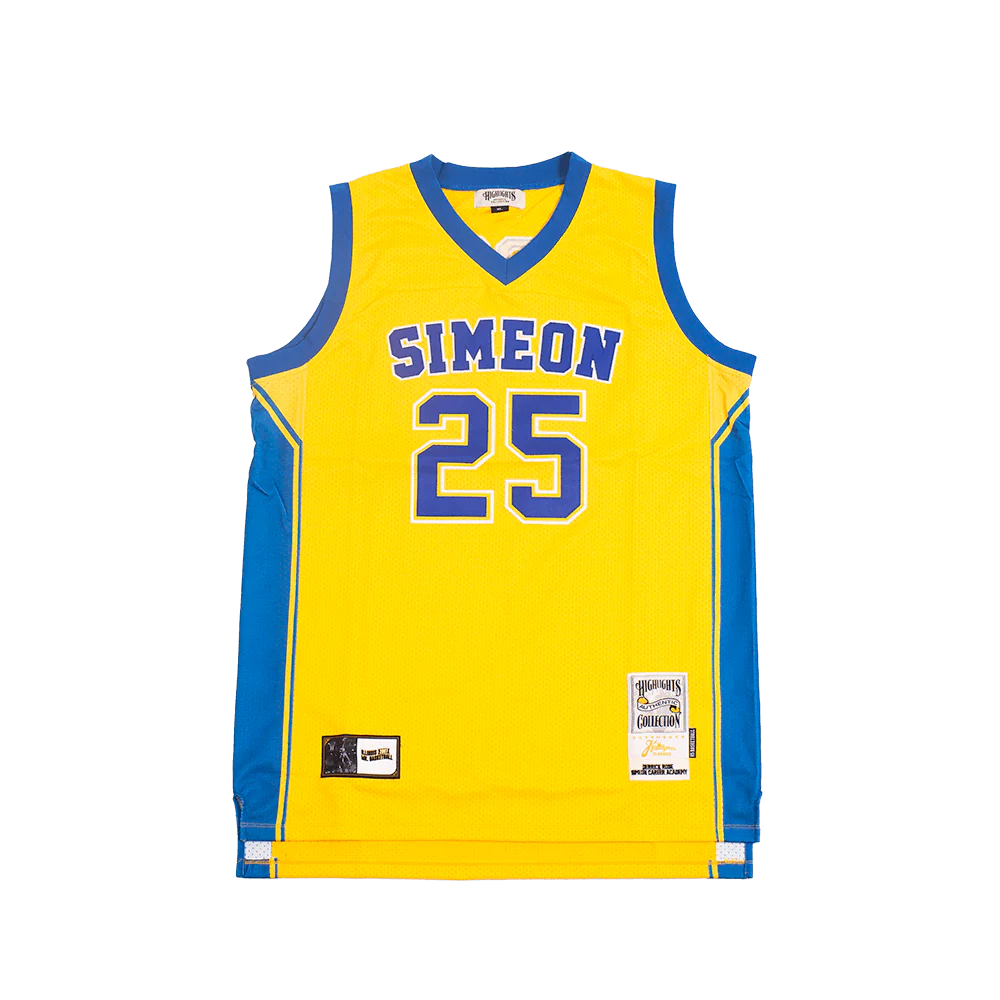 DERRICK ROSE SIMEON HIGH SCHOOL BASKETBALL JERSEY