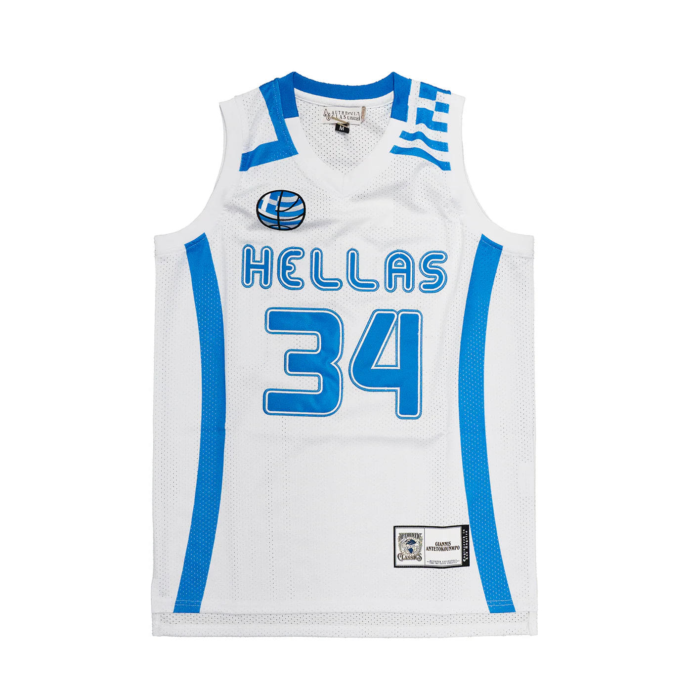 GIANNIS HELLAS TEAM GREECE AUTHENTIC BASKETBALL JERSEY