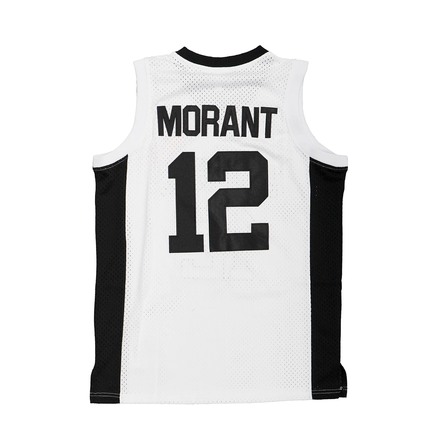 JA MORANT HIGH SCHOOL BASKETBALL JERSEY (WHITE) - Image 2