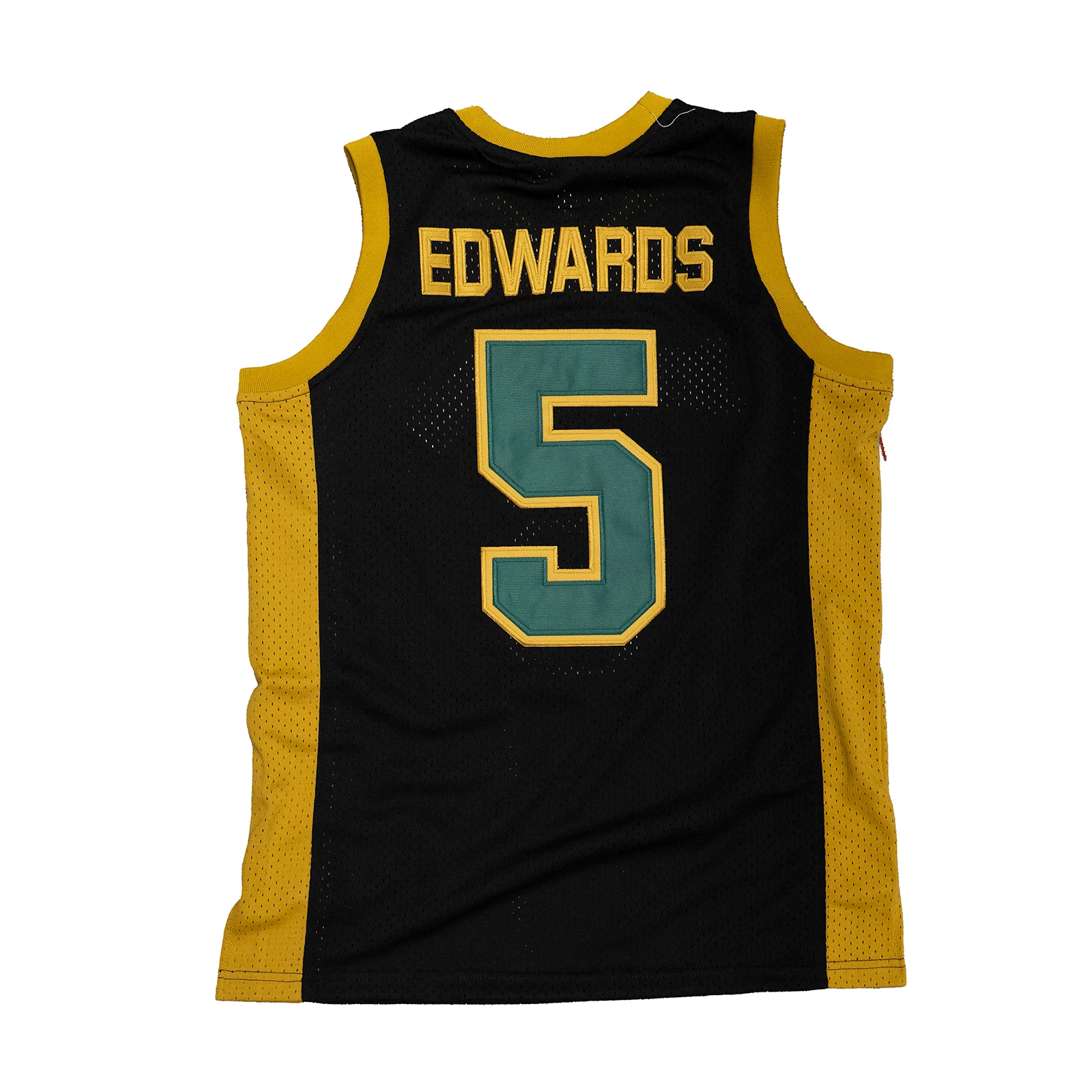 ANTHONY EDWARDS HIGH SCHOOL BASKETBALL JERSEY (BLACK) - Image 2