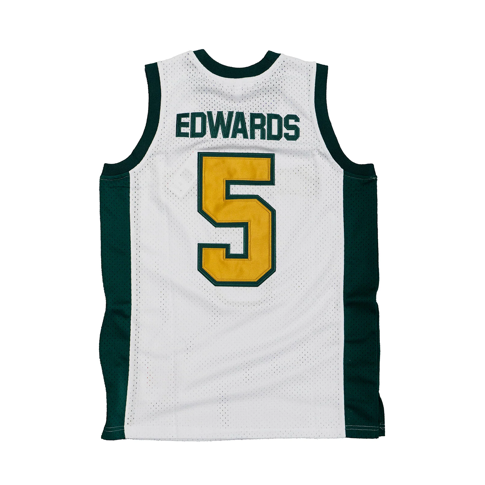 ANTHONY EDWARDS HIGH SCHOOL BASKETBALL JERSEY (WHITE) - Image 2
