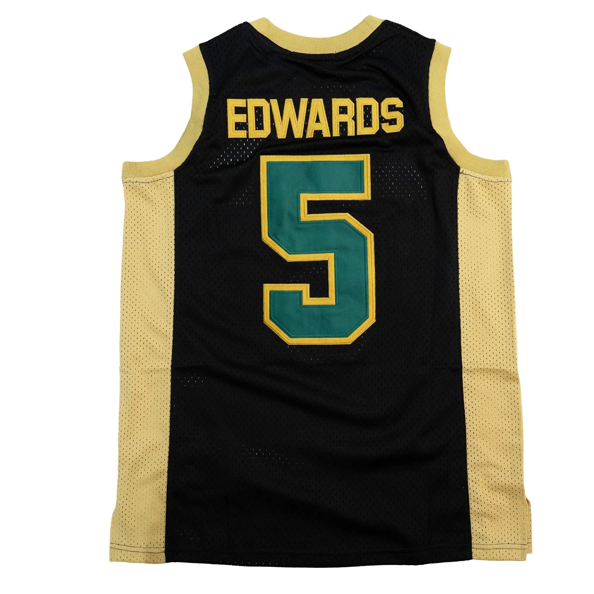YOUTH ANTHONY EDWARDS HIGH SCHOOL BASKETBALL JERSEY (BLACK) - Image 2
