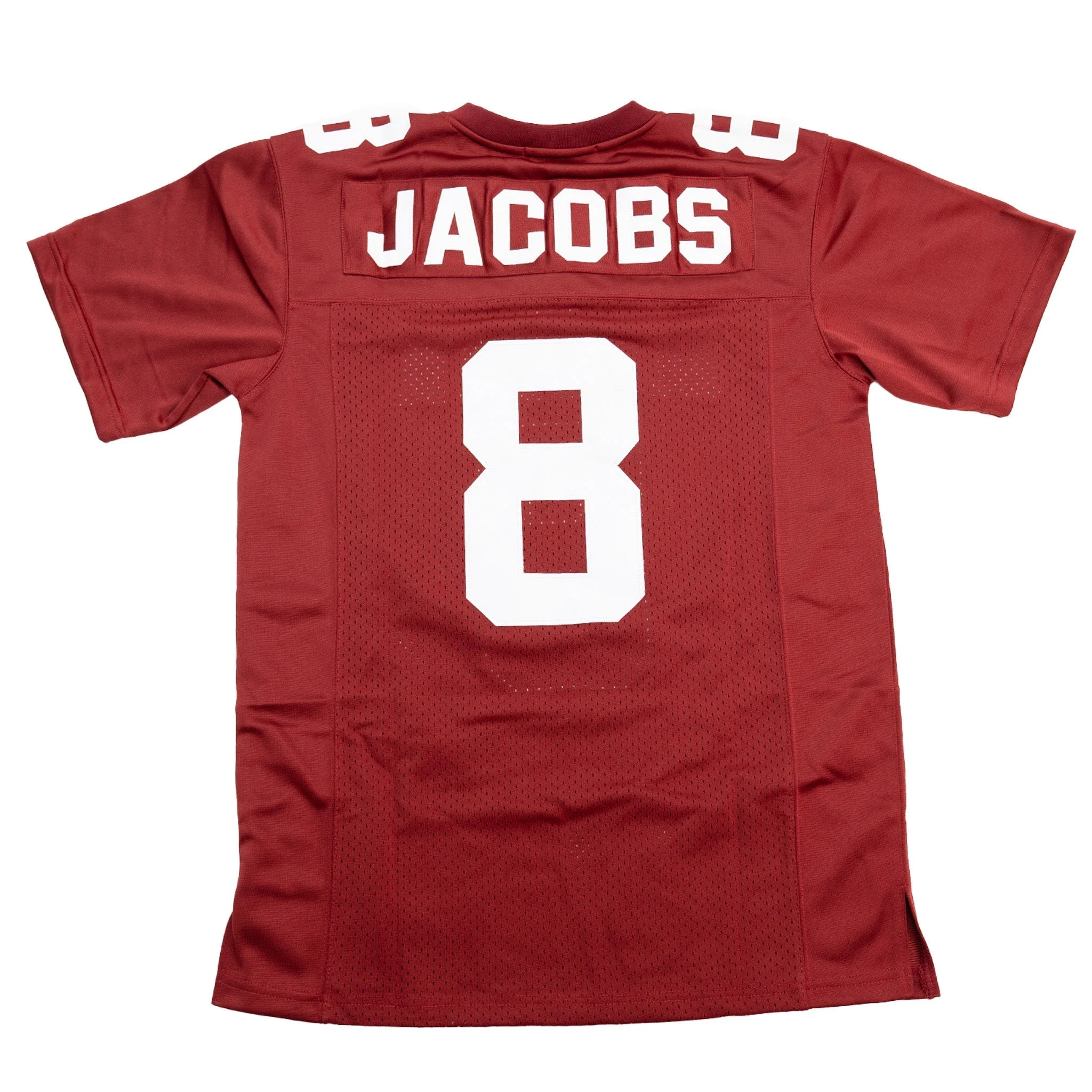 JOSH JACOBS HIGH SCHOOL FOOTBALL JERSEY (MAROON) - Image 2