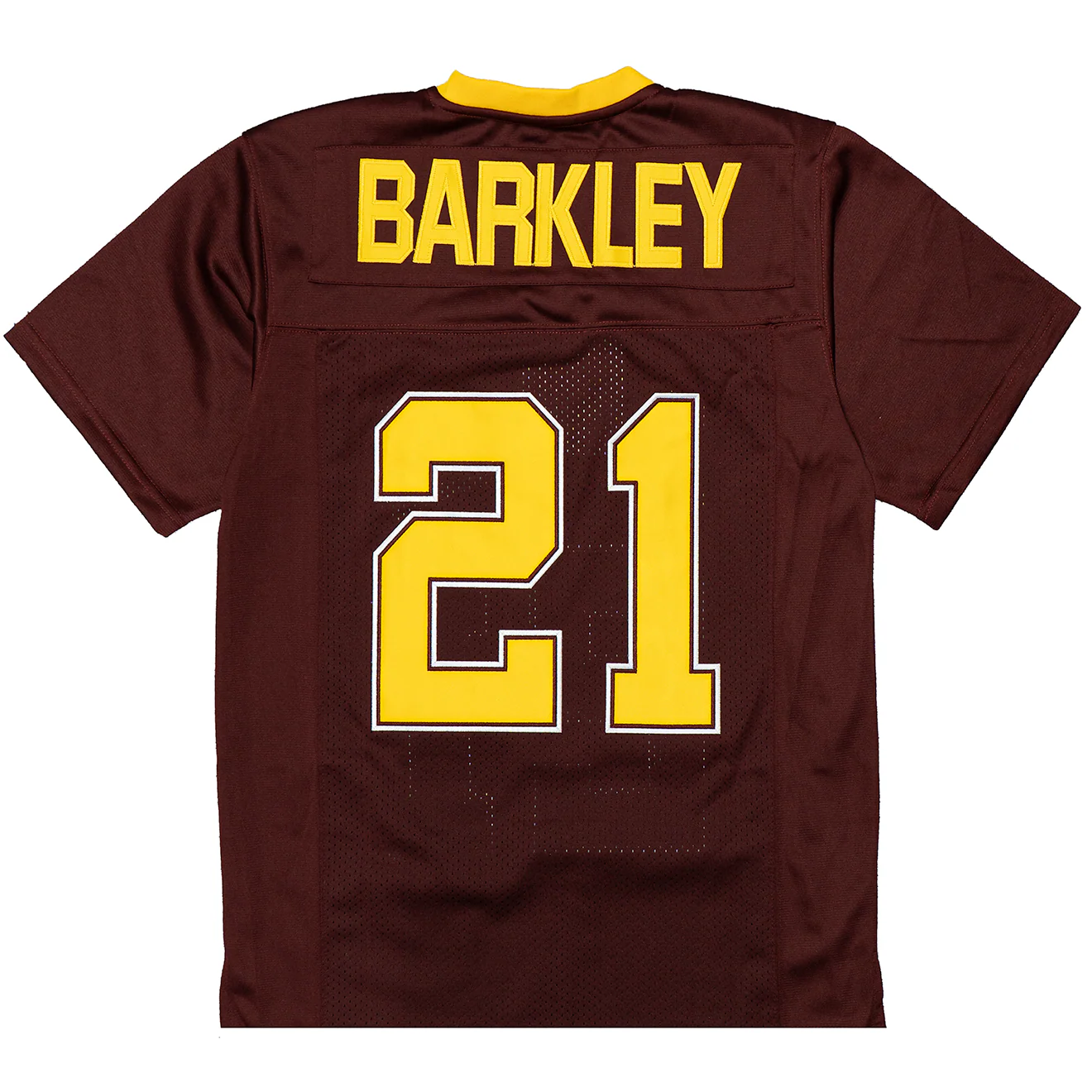 SAQUON BARKLEY WHITEHALL ZEPHYRS HIGH SCHOOL FOOTBALL JERSEY (MAROON) - Image 2