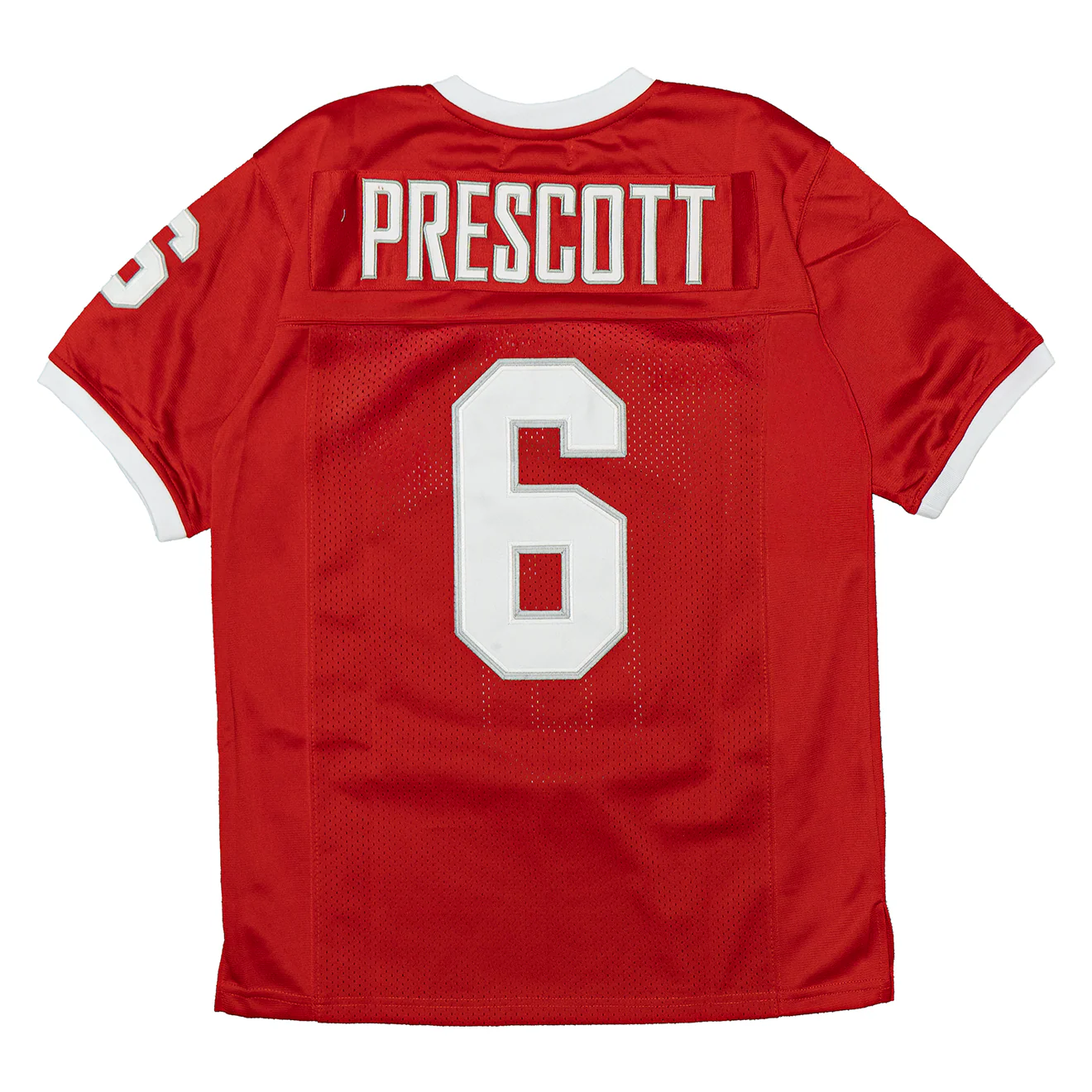 YOUTH DAK PRESCOTT HIGH SCHOOL FOOTBALL JERSEY (RED) - Image 2