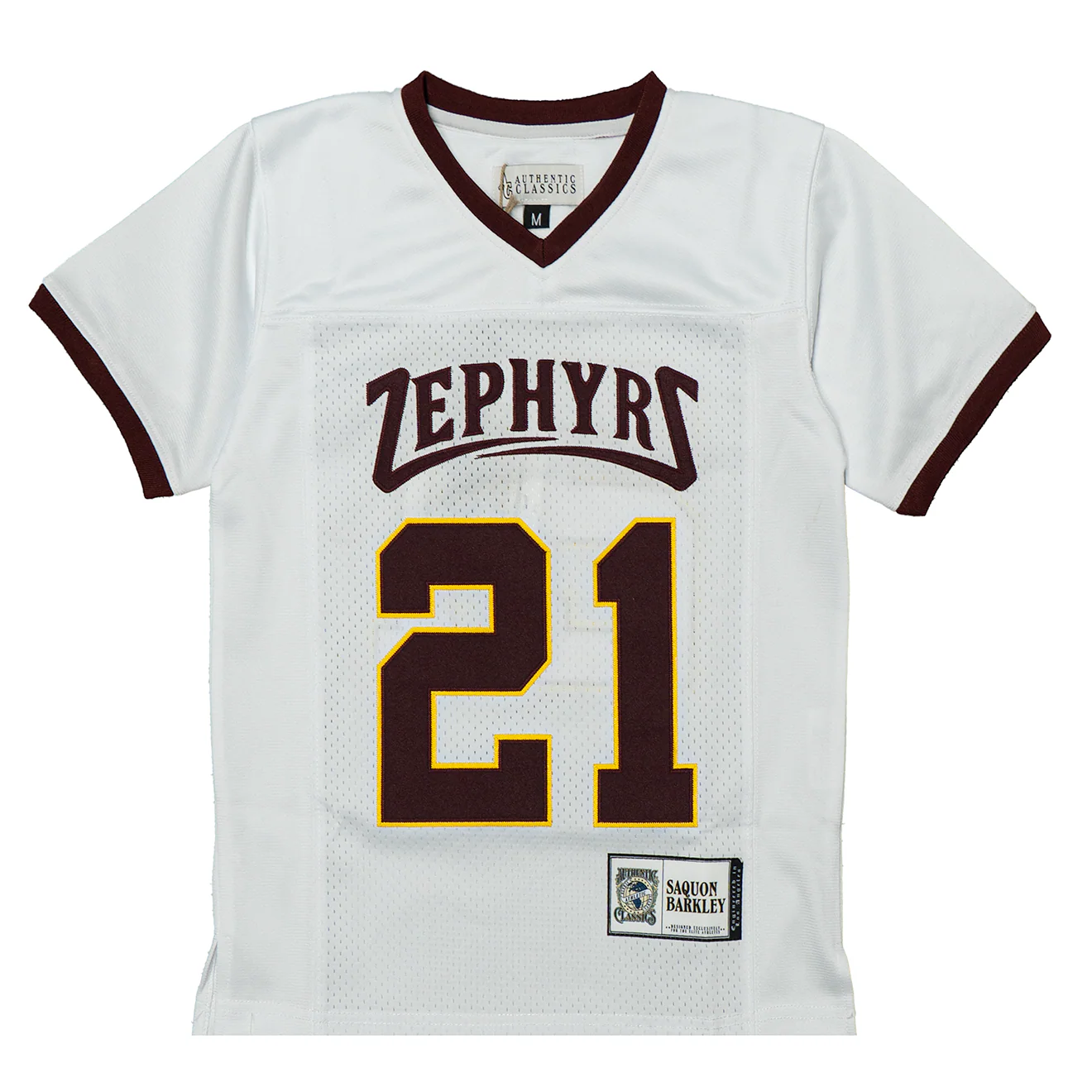SAQUON BARKLEY WHITE HIGH SCHOOL FOOTBALL JERSEY