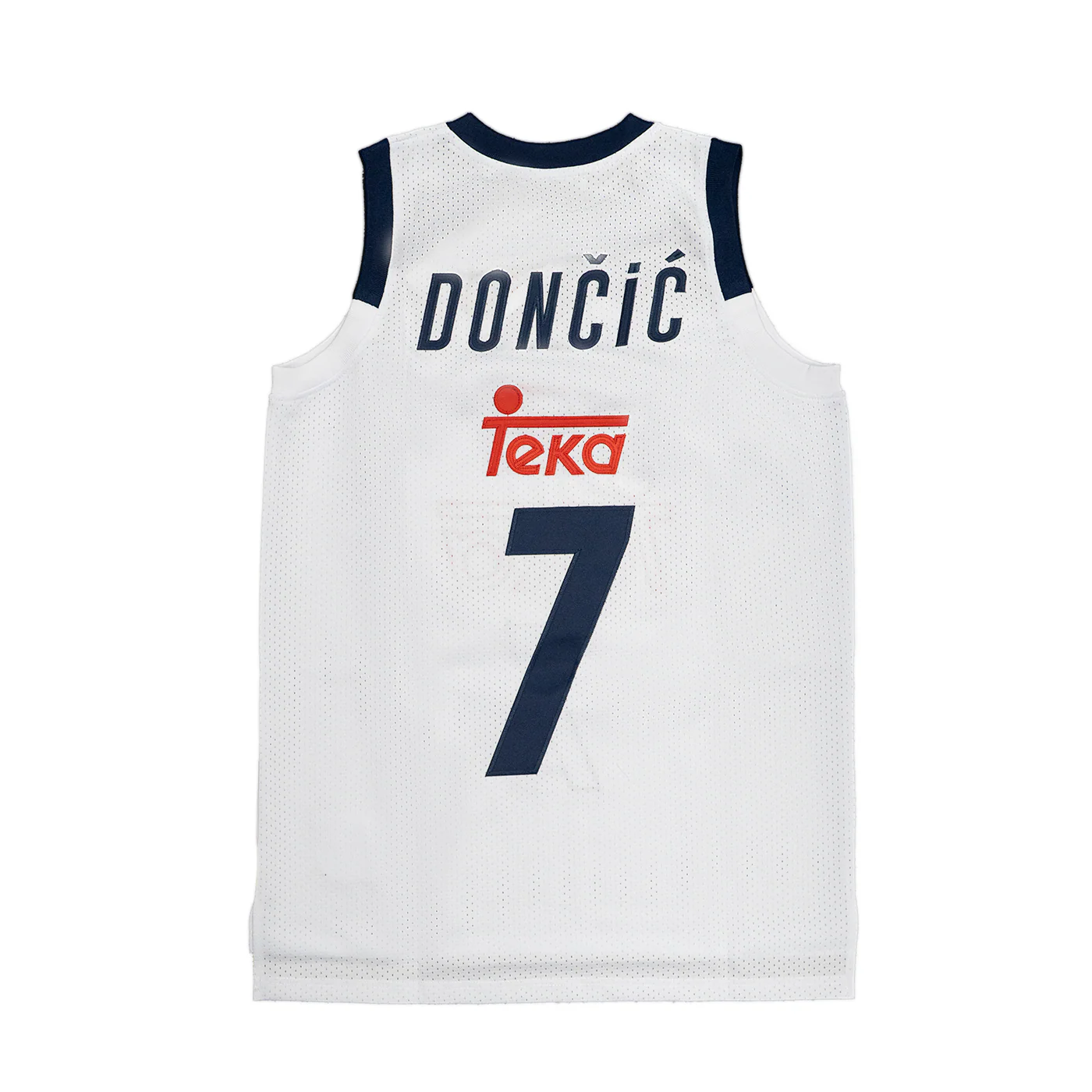 LUKA DONCIC MADRID TEKA AUTHENTIC BASKETBALL JERSEY (WHITE) - Image 2