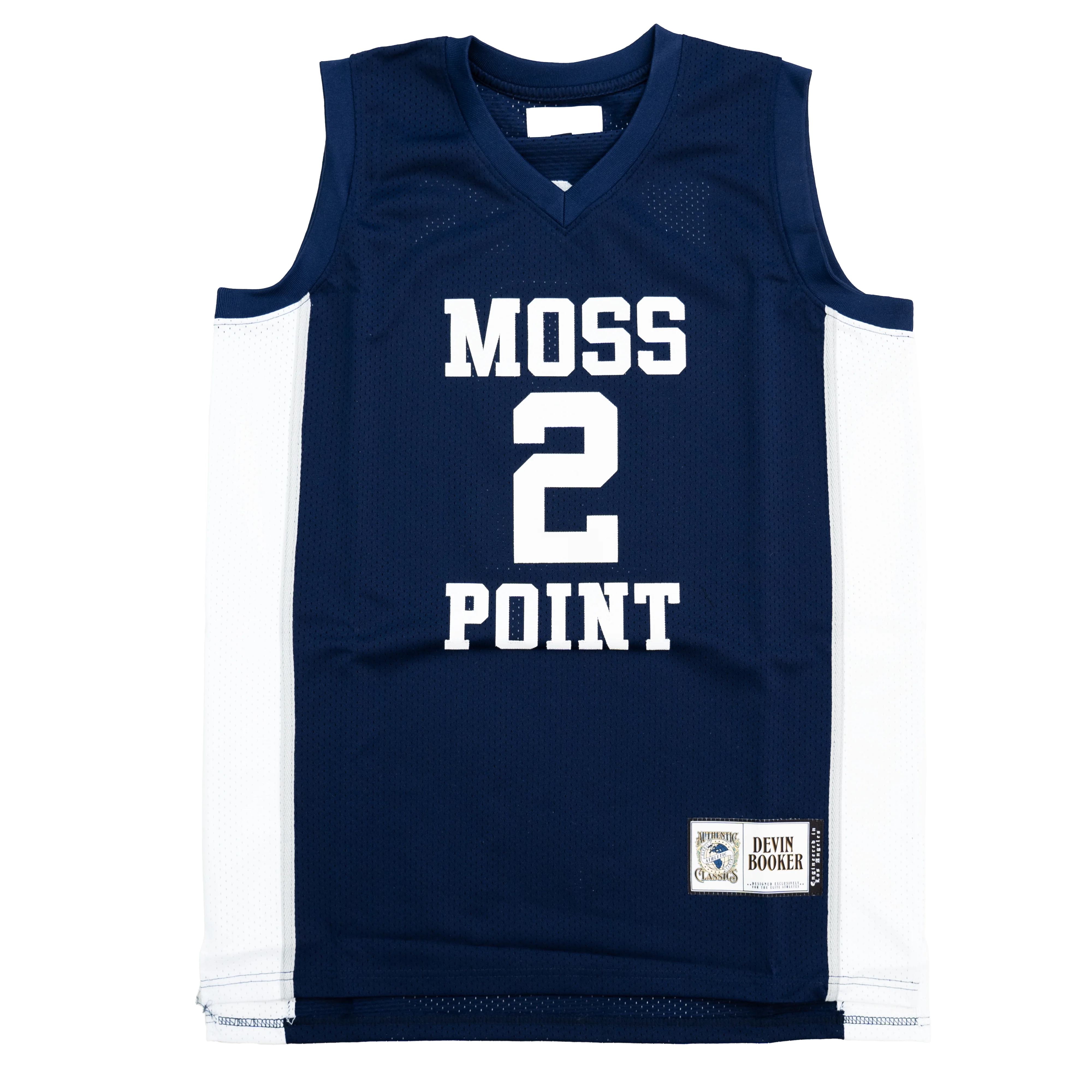 DEVIN BOOKER MOSS POINT HIGH SCHOOL AUTHENTIC BASKETBALL JERSEY