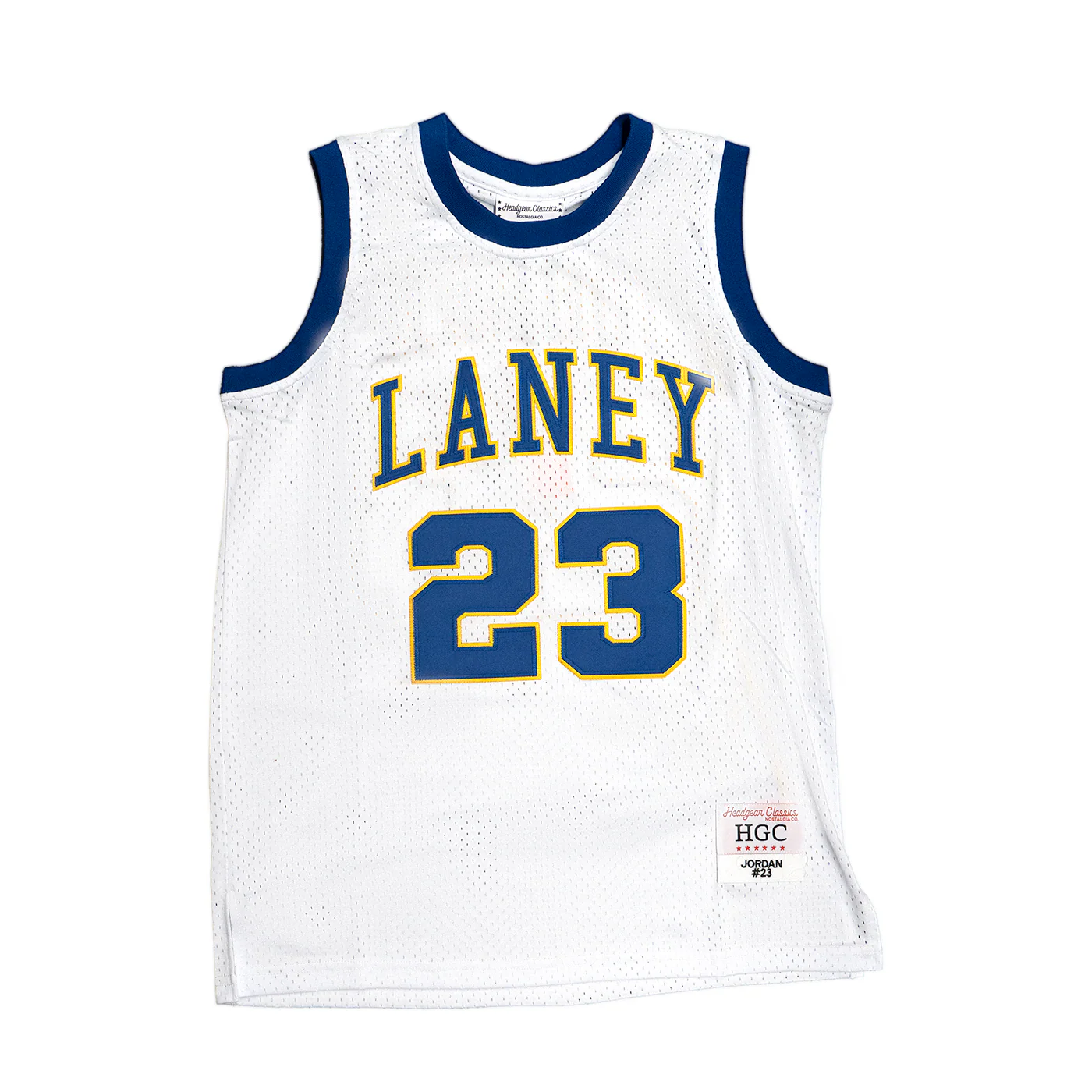 MICHAEL JORDAN LANEY HIGH SCHOOL BASKETBALL JERSEY (WHITE)