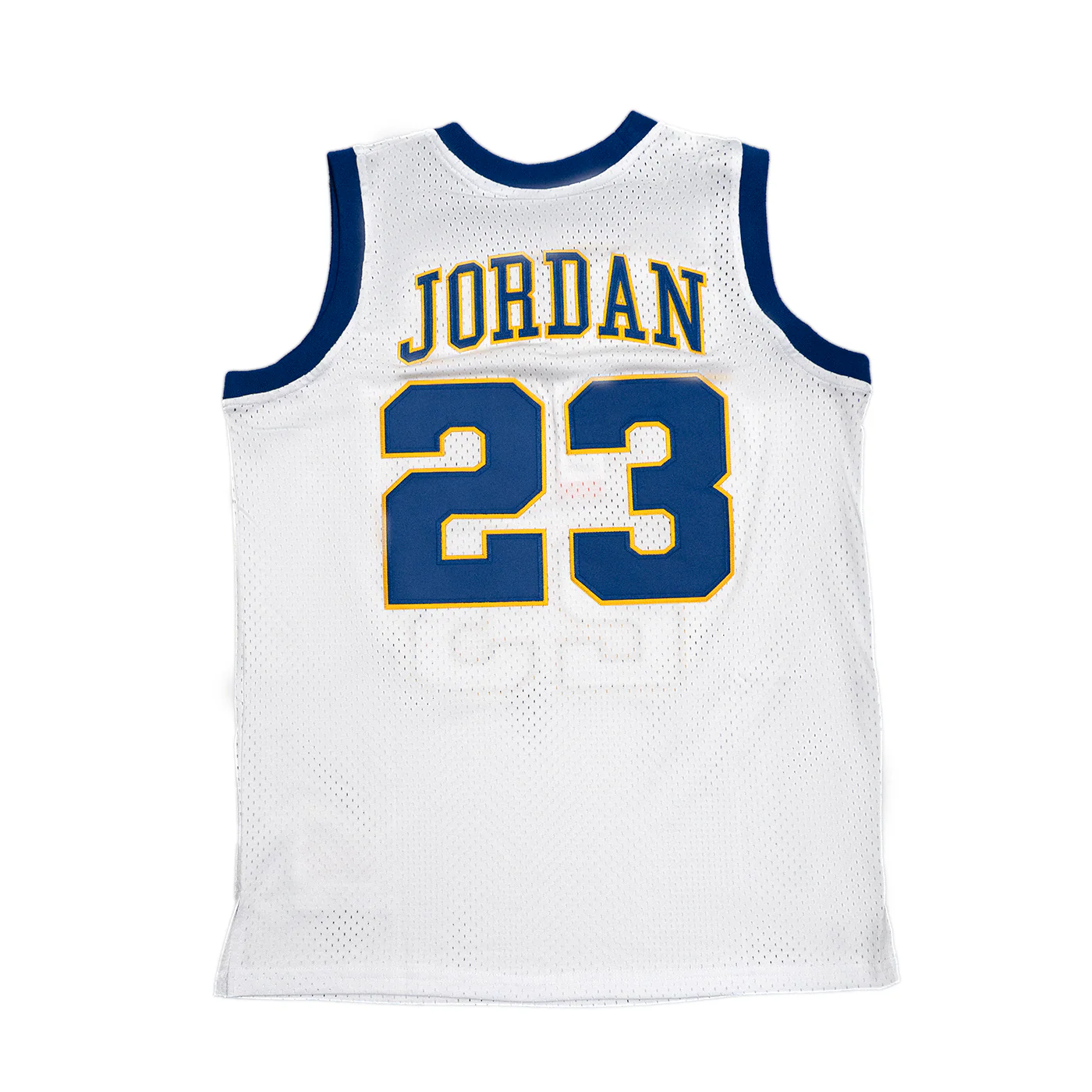 MICHAEL JORDAN LANEY HIGH SCHOOL BASKETBALL JERSEY (WHITE) - Image 2