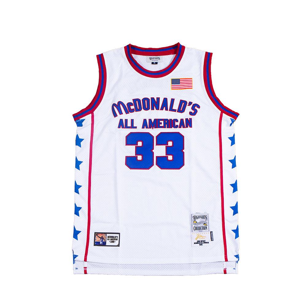 KOBE HS WHITE ALL AMERICAN JERSEY