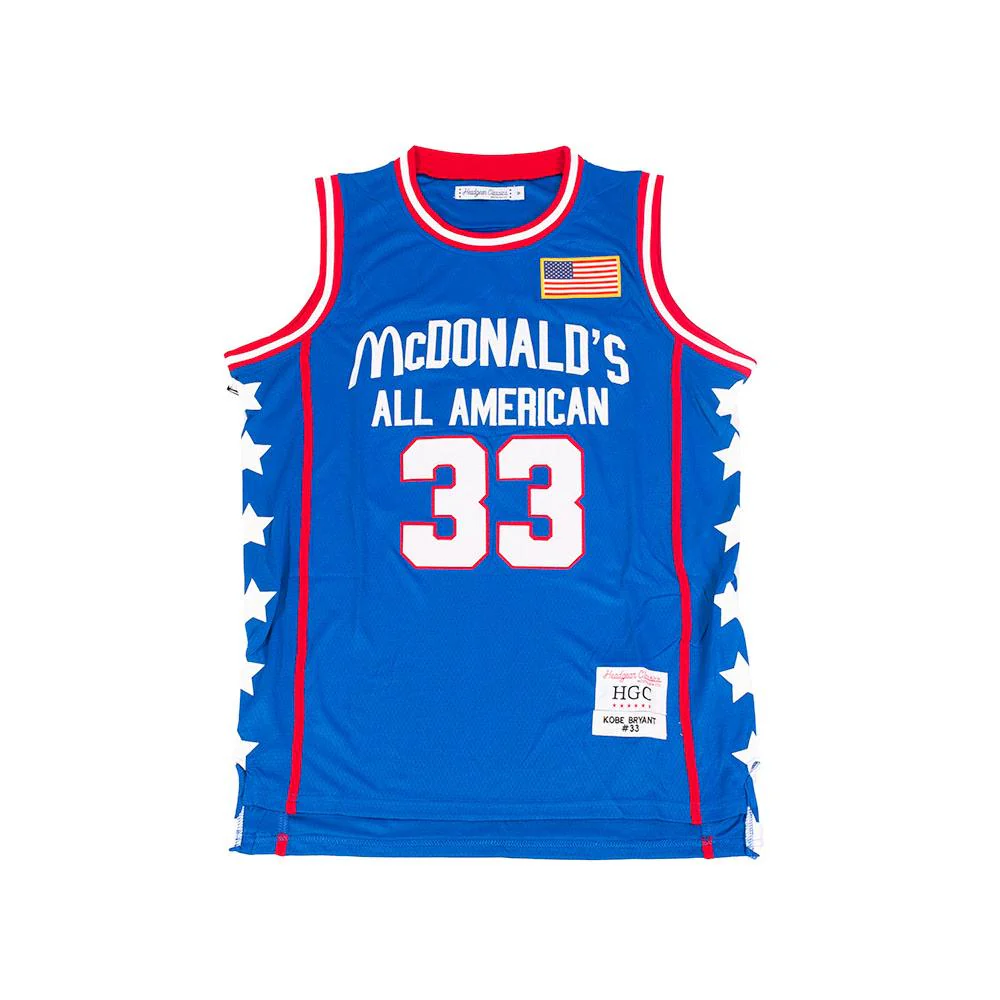 KOBE HS ALL AMERICAN JERSEY ROYAL BLUE