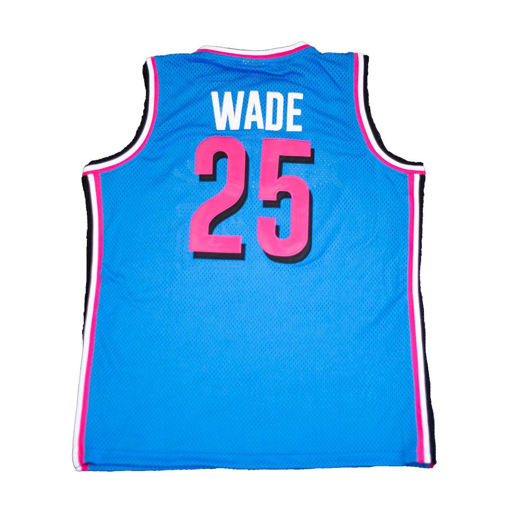 DWAYNE WADE MIAMI VICE ALT HS BASKETBALL JERSEY BLUE - Image 2