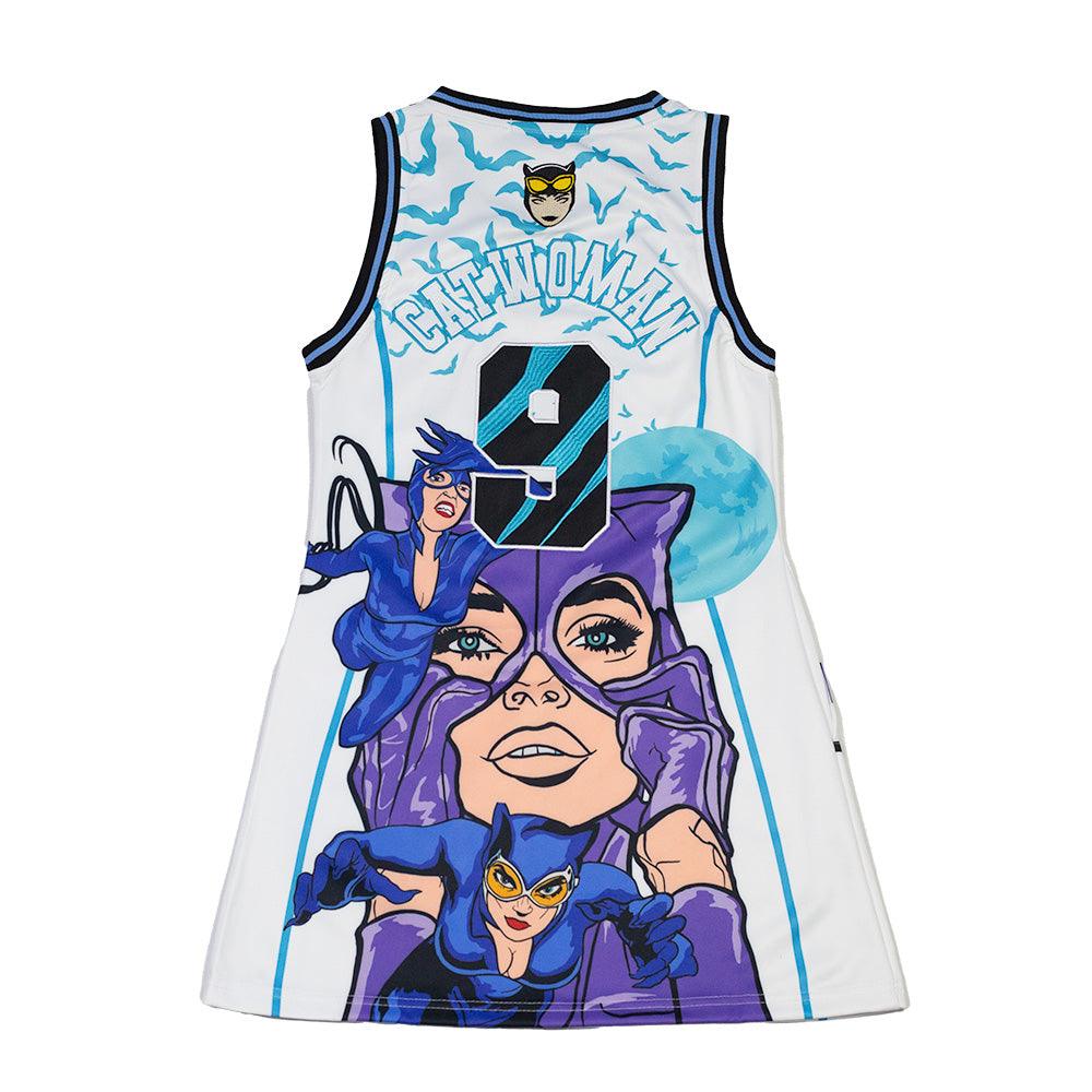 CATWOMAN 9 LIVES JERSEY DRESS BLACK - Image 2