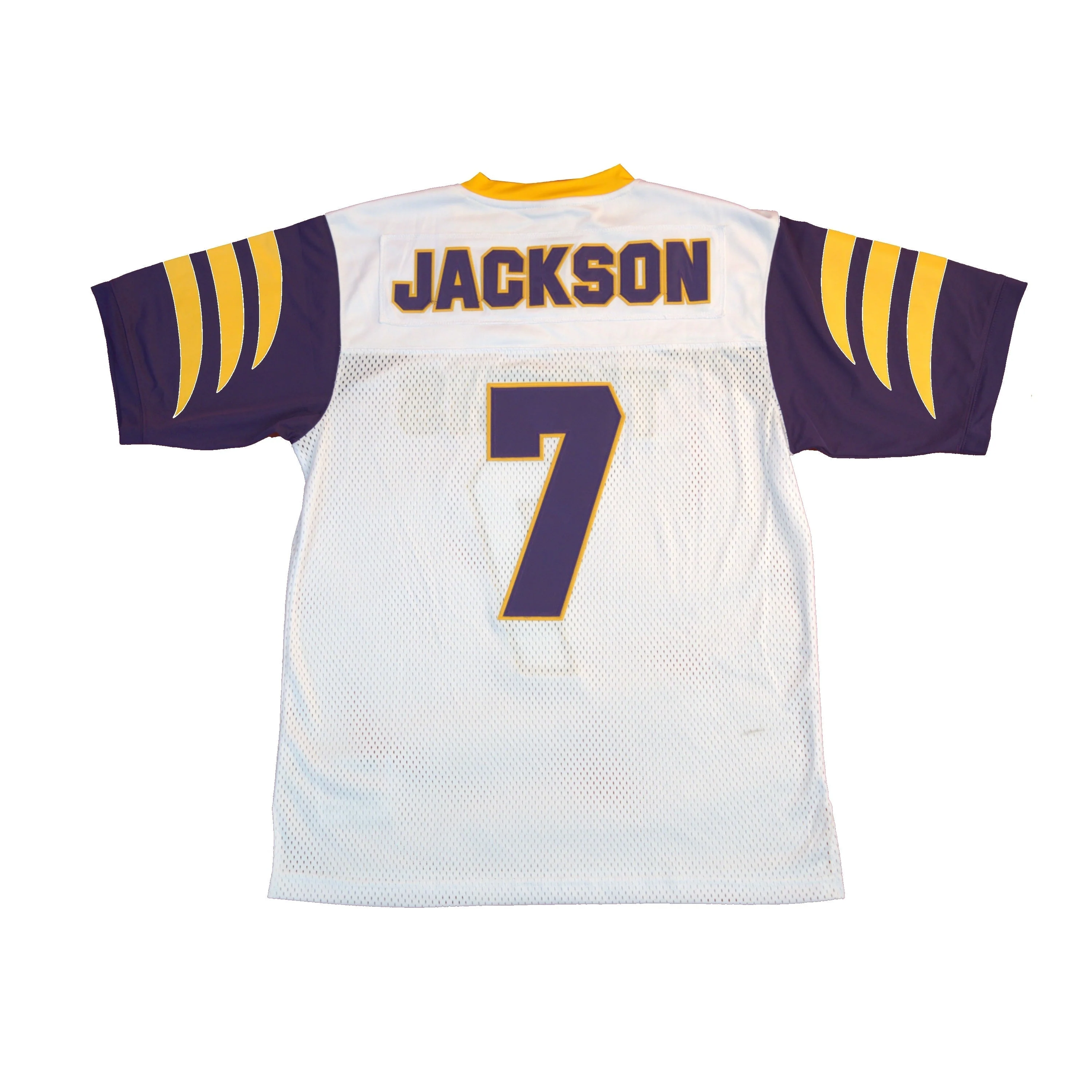 LAMAR JACKSON HIGH SCHOOL FOOTBALL JERSEY (WHITE) - Image 2