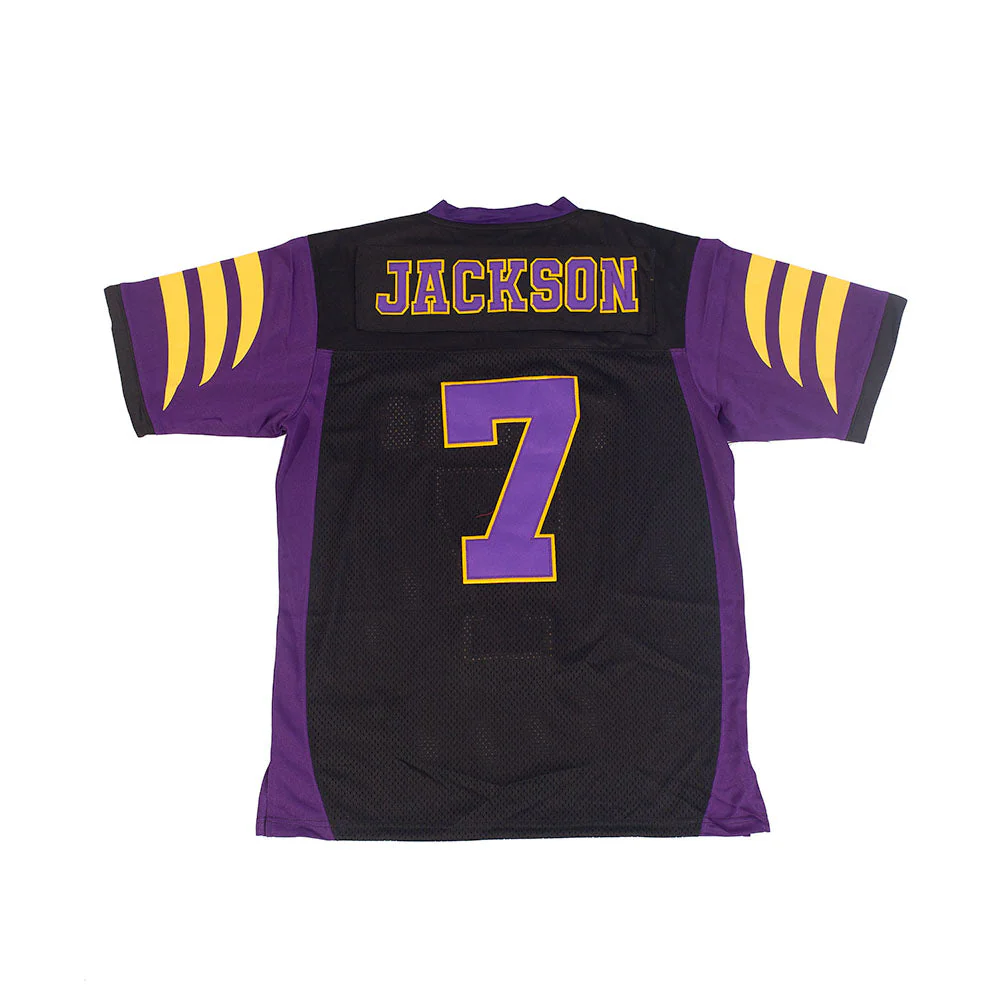 LAMAR JACKSON HIGH SCHOOL FOOTBALL JERSEY (BLACK) - Image 2