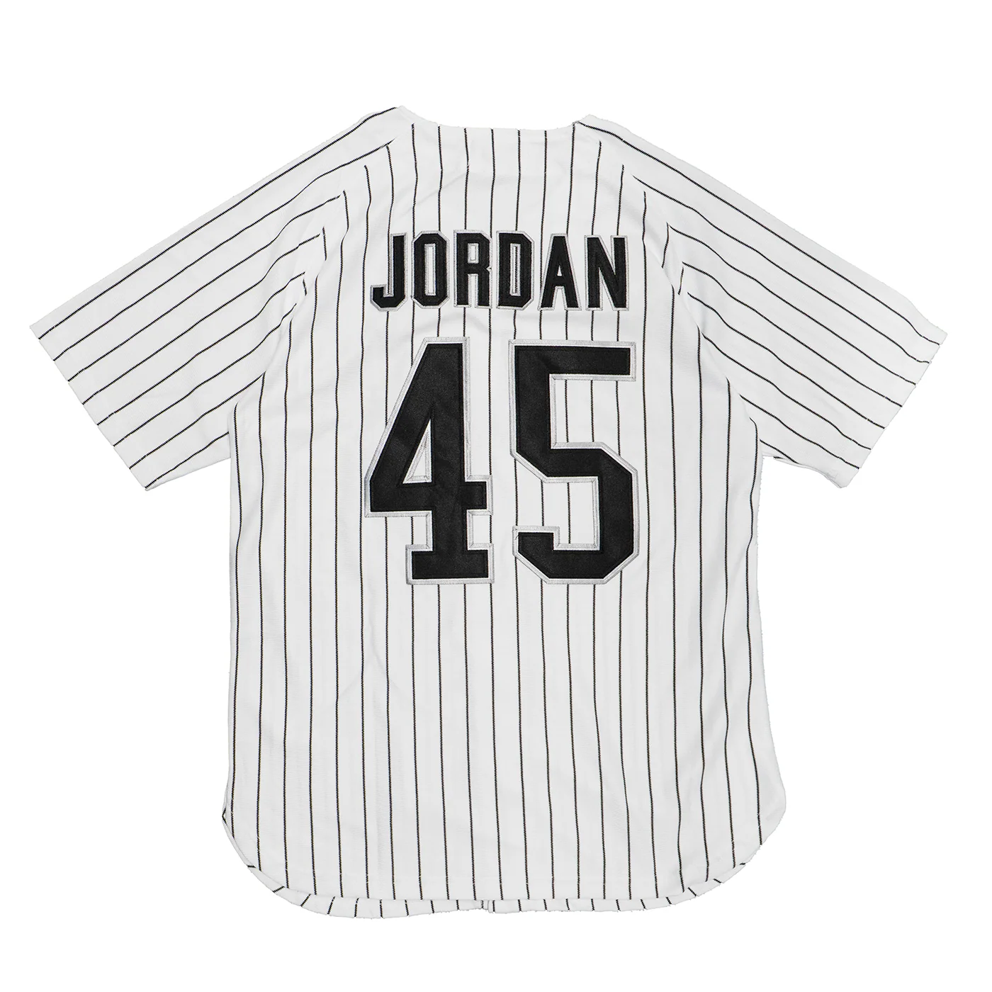 MICHAEL JORDAN BASEBALL JERSEY (WHITE) - Image 2