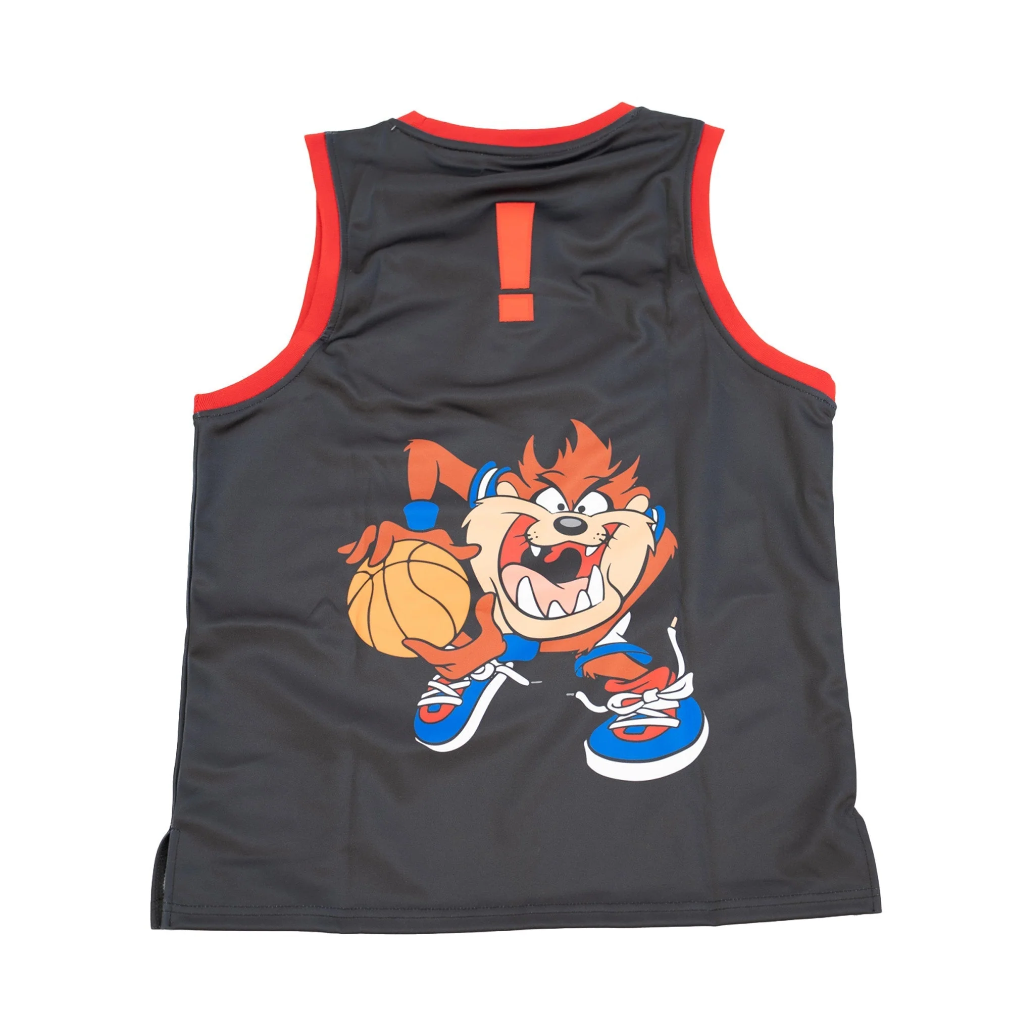 YOUTH TAZ TUNESQUAD BASKETBALL JERSEY (BLACK) - Image 2