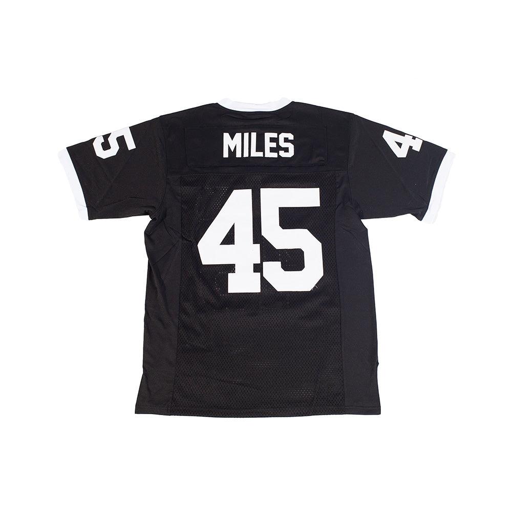 MILES FOOTBALL JERSEY (BLACK) - Image 2