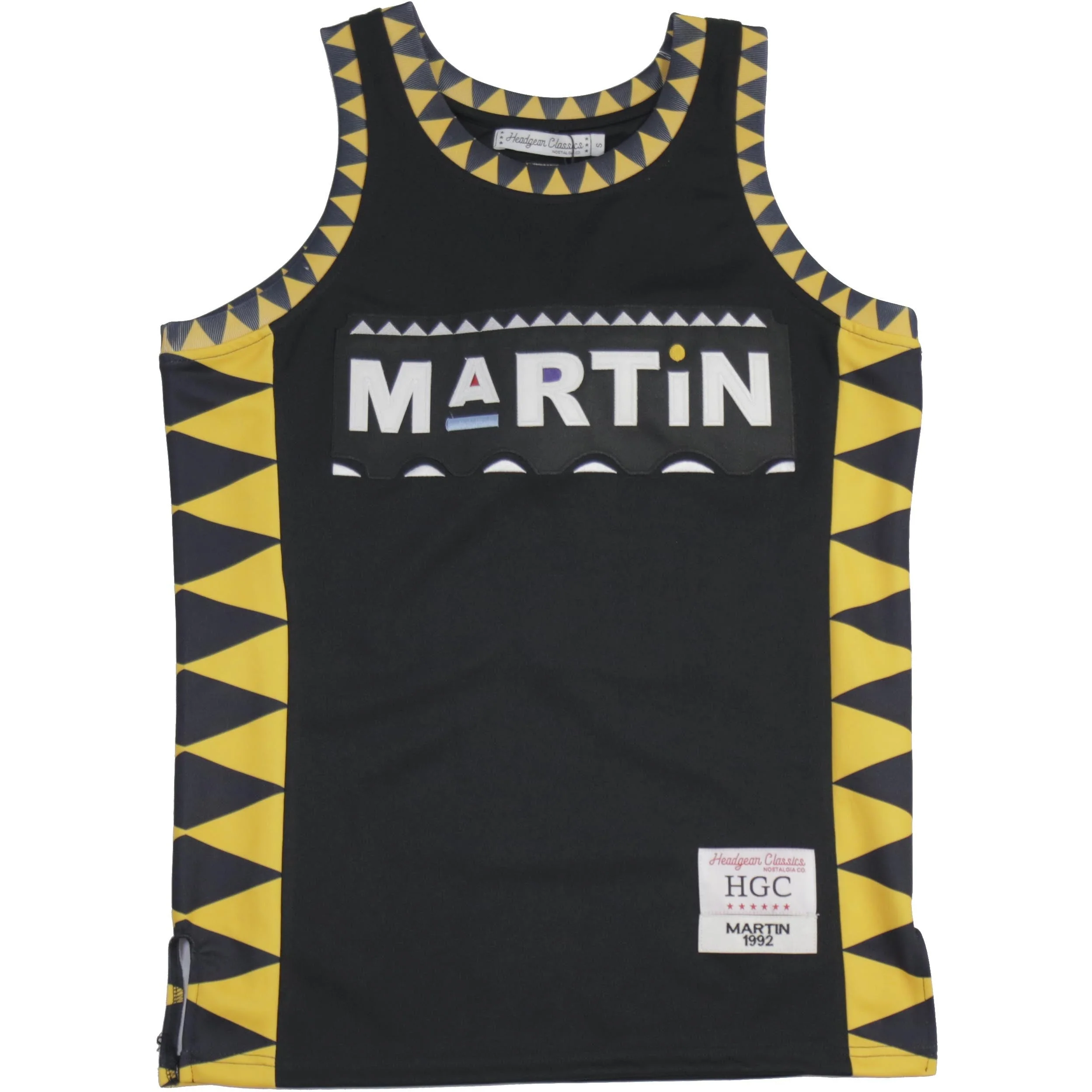 MARTIN TRIBAL BLACK YOUTH BASKETBALL JERSEY