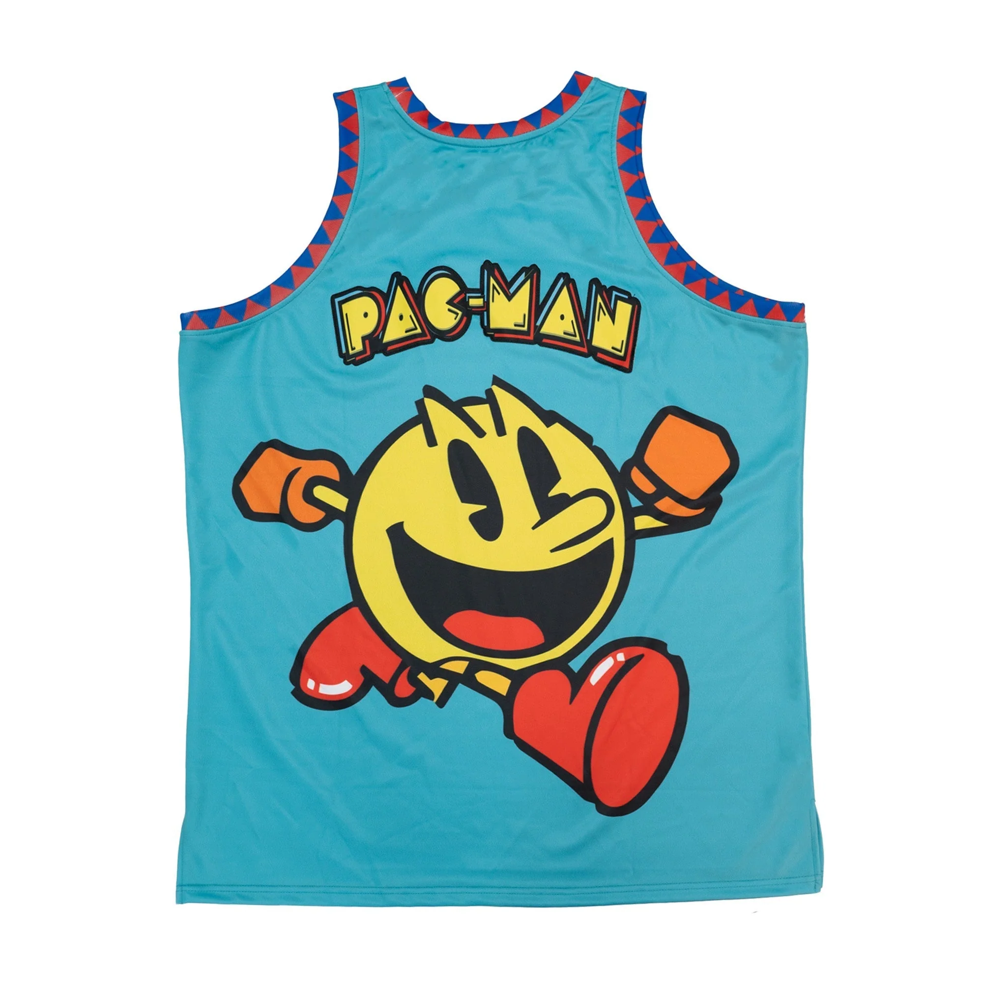 PACMAN BASKETBALL JERSEY BLUE - Image 2