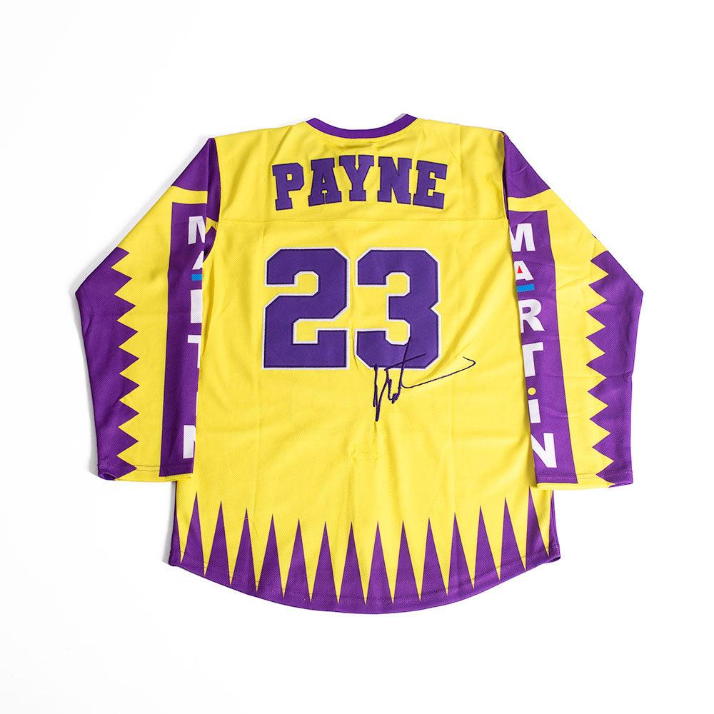 MARTIN HOCKEY JERSEY IN PURPLE/GOLD - Image 2