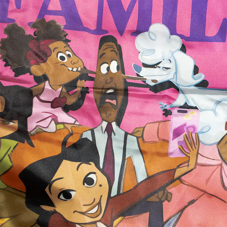 THE PROUD FAMILY PENNY SATIN JACKET PINK - Image 3