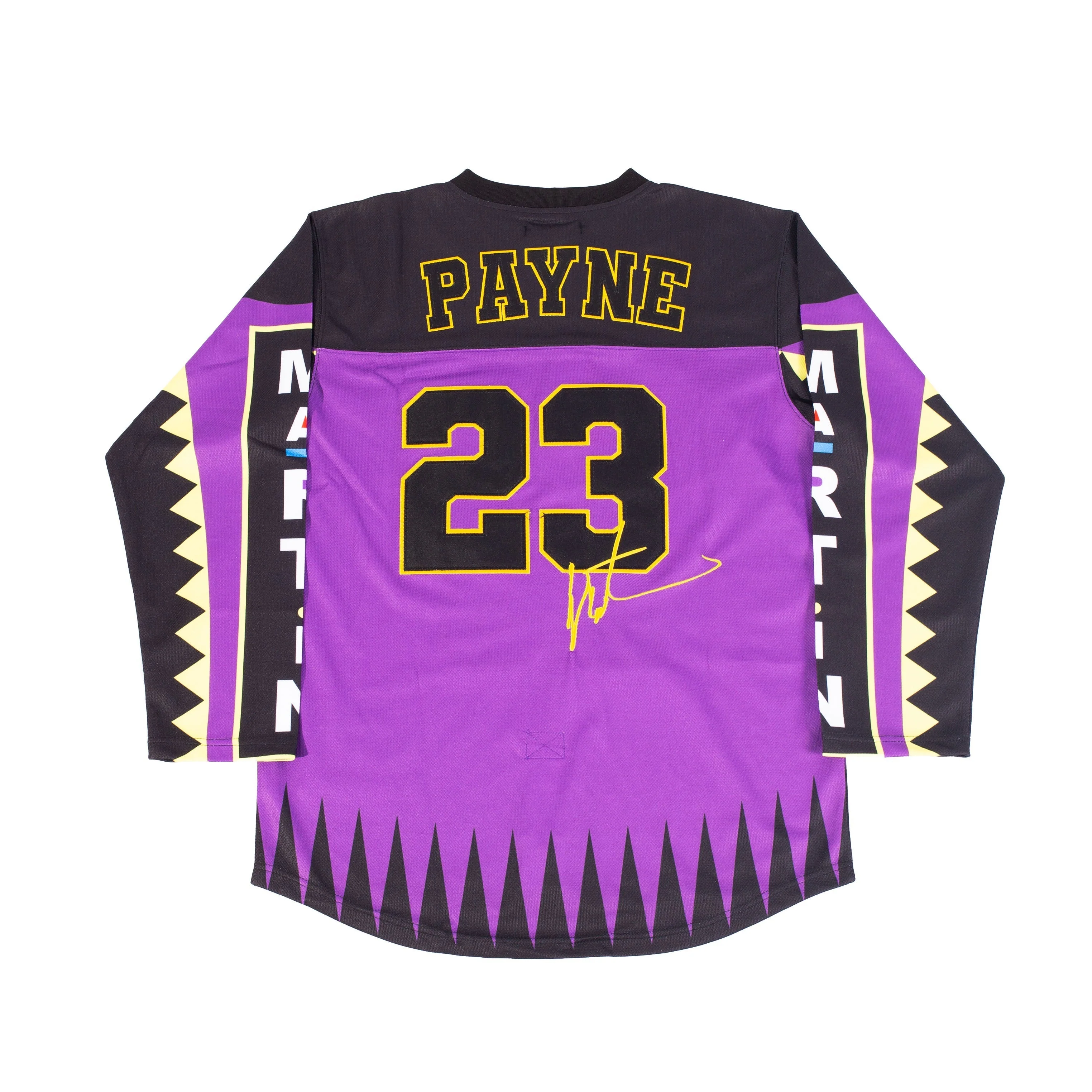 MARTIN TRIBAL YOUTH HOCKEY JERSEY PURPLE - Image 2