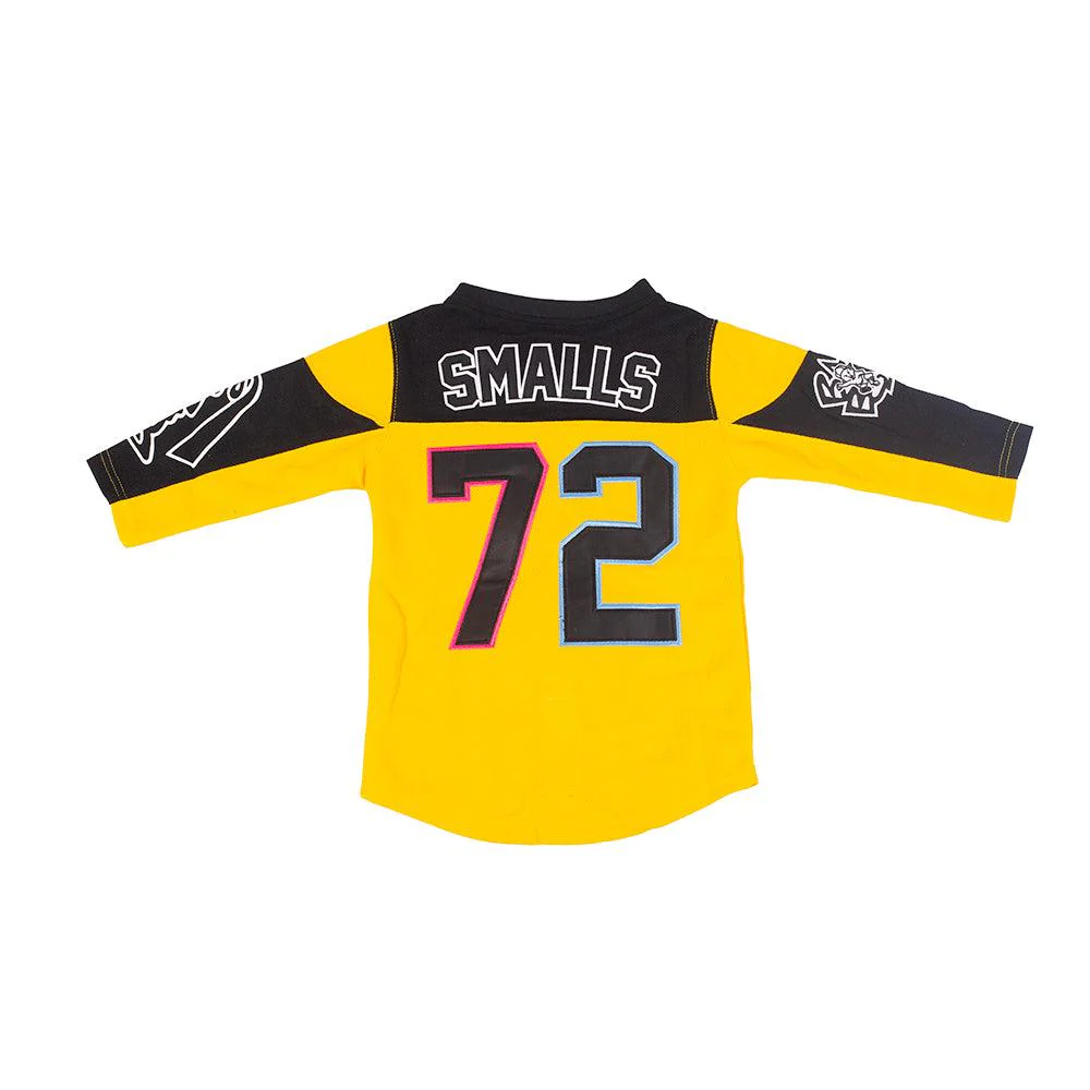 Bad Boy Biggie Smalls Youth HOCKEY JERSEY Yellow - Image 2