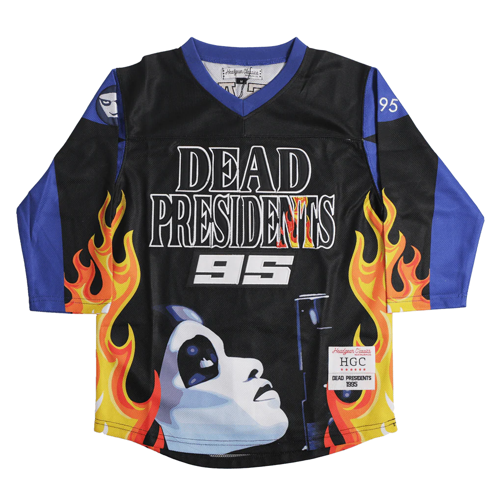 DEAD PRESIDENTS YOUTH HOCKEY JERSEY BLACK