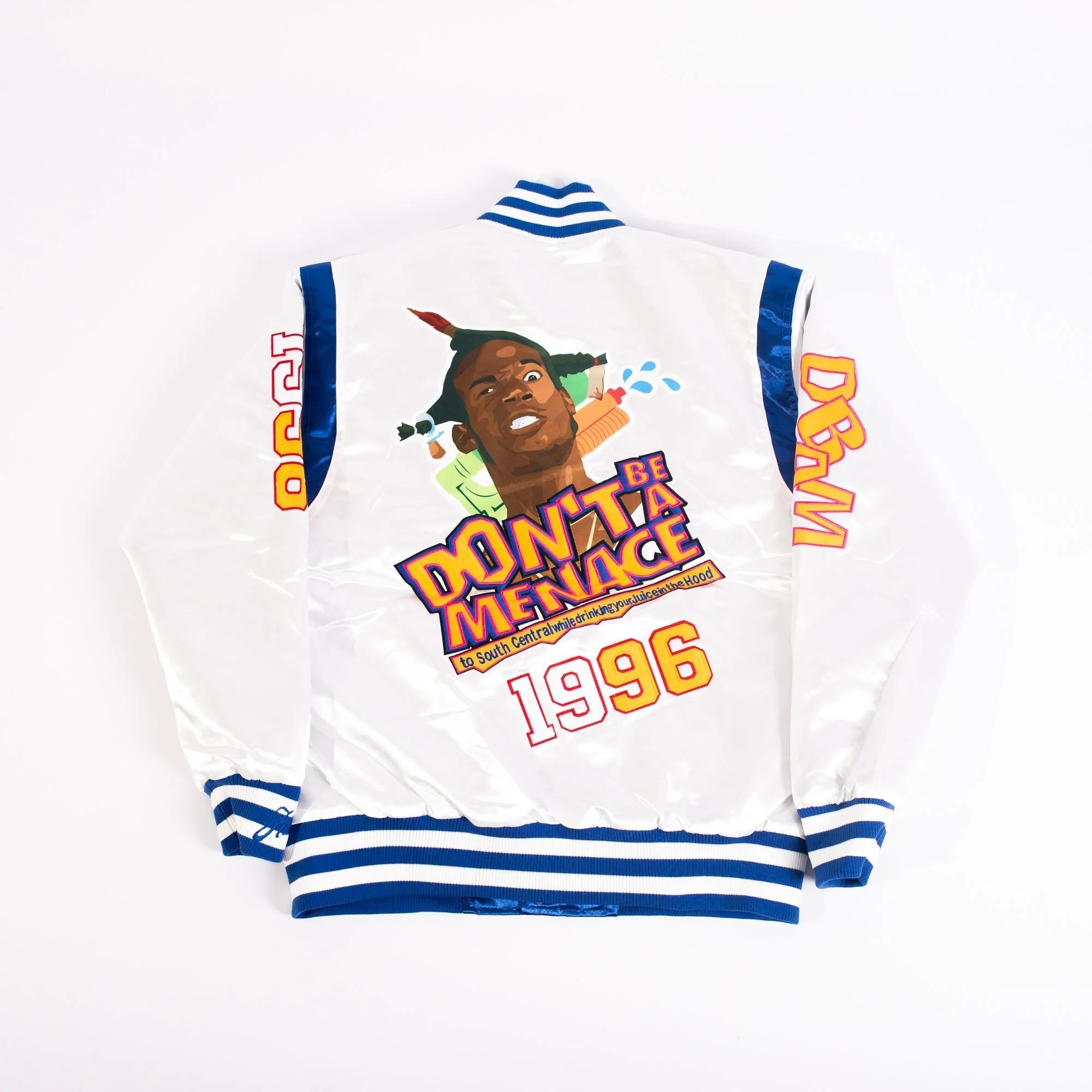 YOUTH DBAM SATIN JACKET WHITE - Image 2