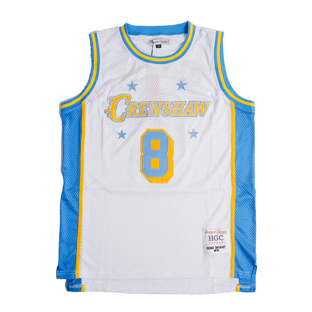 ALT KOBE CRENSHAW BASKETBALL JERSEY WHITE