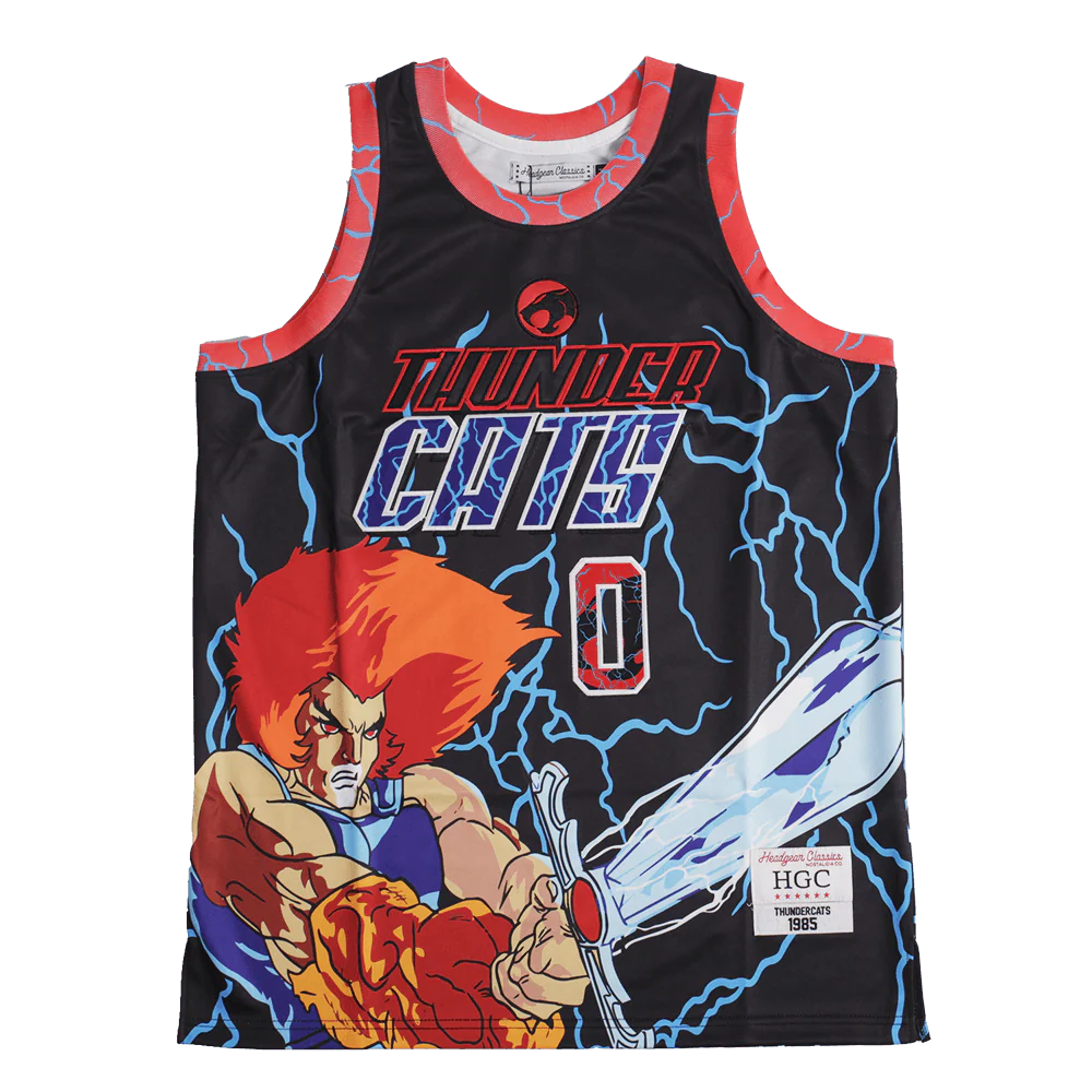 THUNDERCATS LION-O PANTHRO YOUTH BASKETBALL JERSEY
