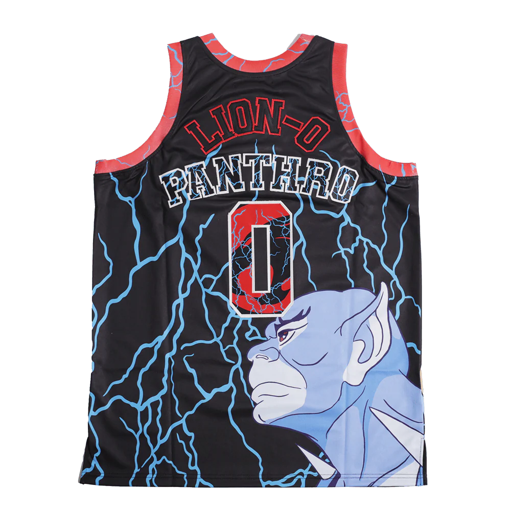 THUNDERCATS LION-O PANTHRO YOUTH BASKETBALL JERSEY - Image 2