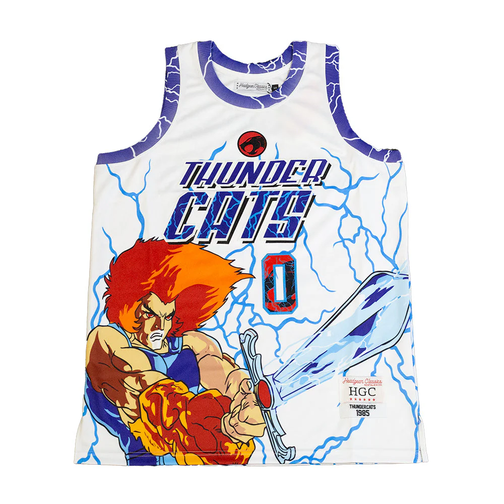 THUNDERCATS LION-O PANTHRO YOUTH BASKETBALL JERSEY