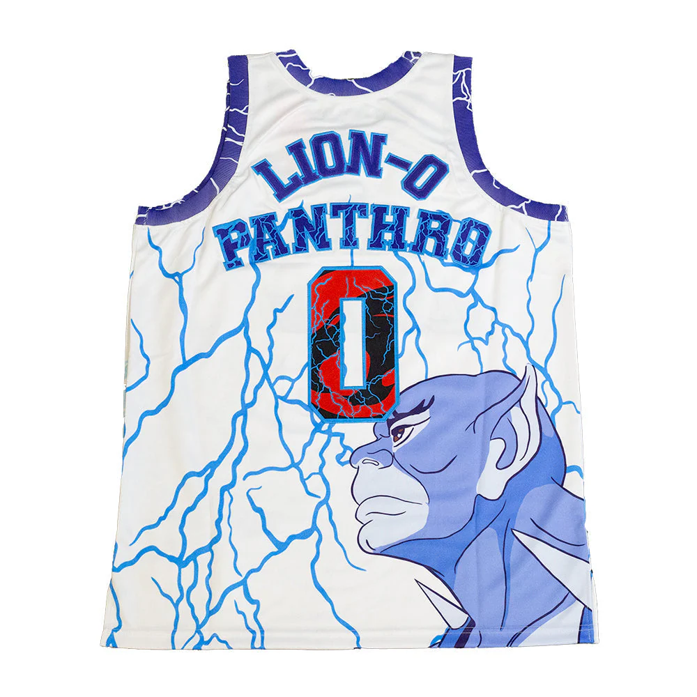 THUNDERCATS LION-O PANTHRO YOUTH BASKETBALL JERSEY - Image 2
