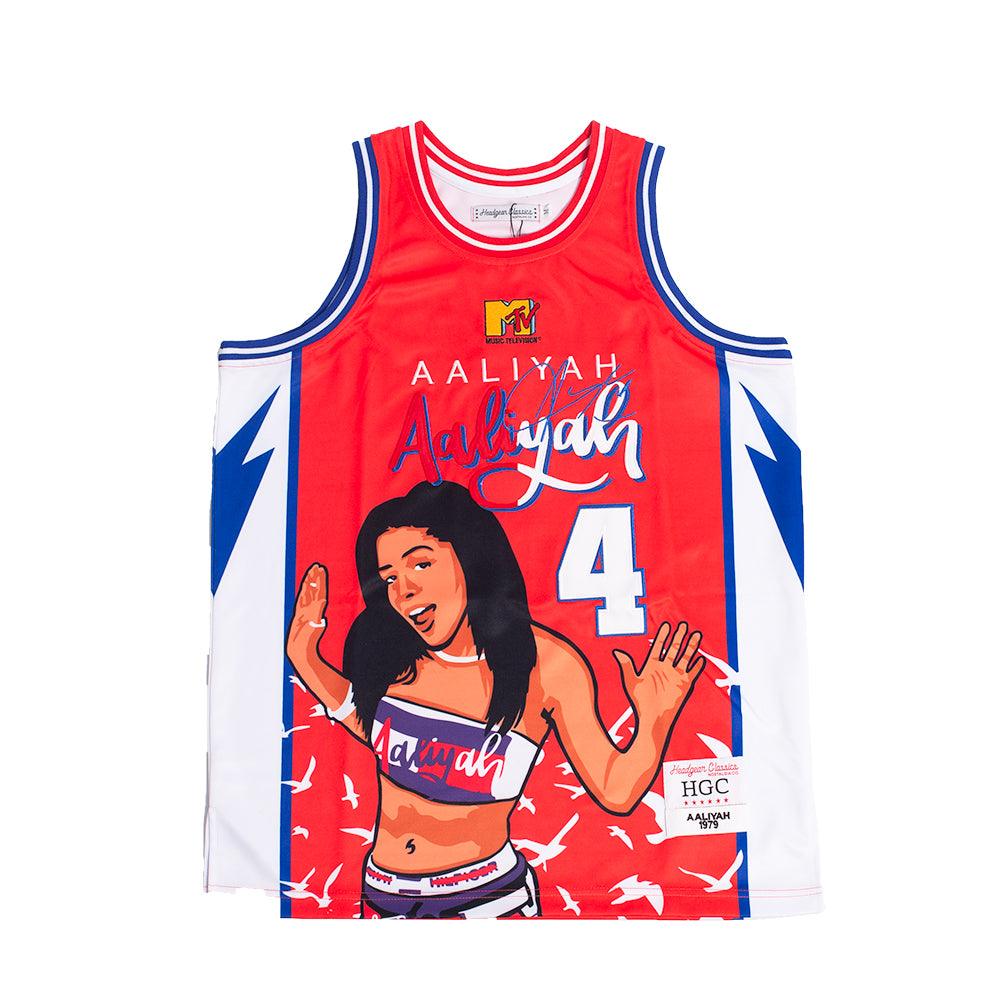 AALIYAH MTV YOUTH BASKETBALL JERSEY