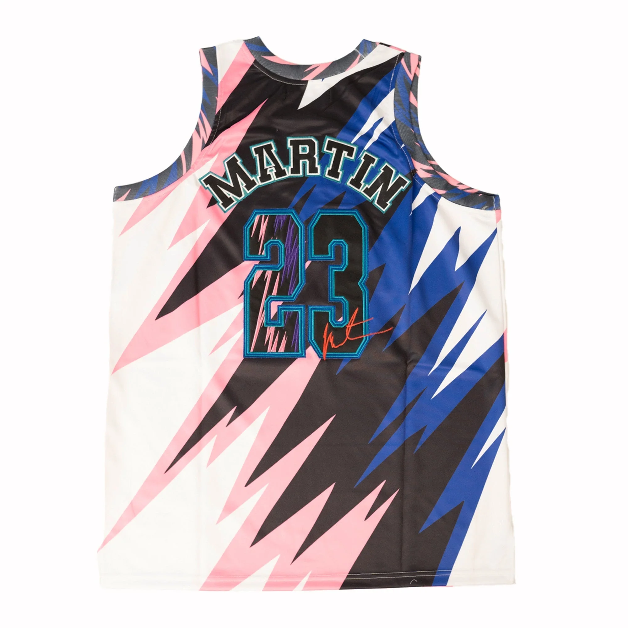 MARTIN DETROIT YOUTH BASKETBALL JERSEY - Image 2